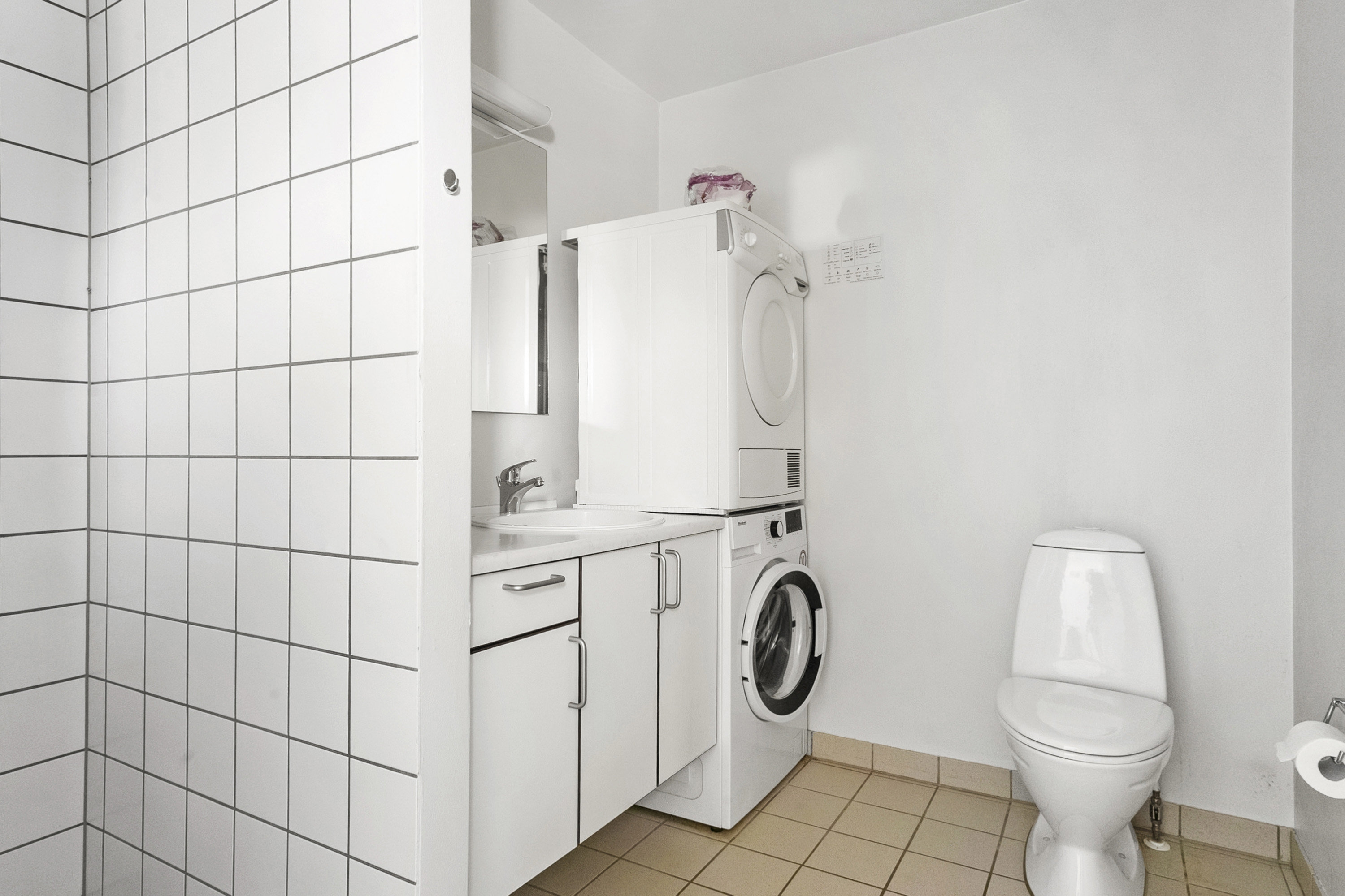 Fremhævet toilet billede i fuldskærmstilstand. Billede af Svanes Torv 1, 4. 9., 8700 Horsens