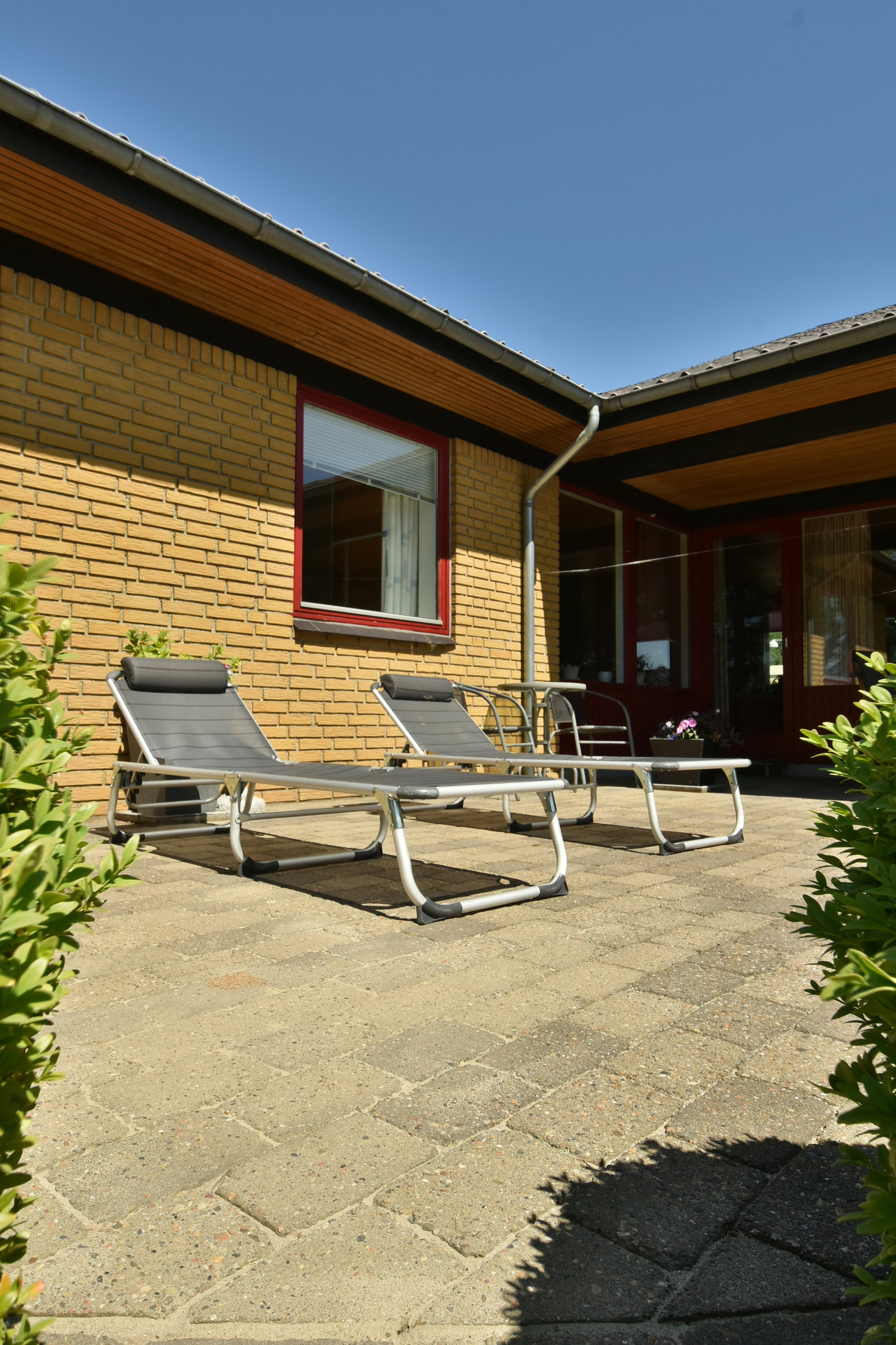 Fremhævet terrasse billede i fuldskærmstilstand. Billede af Gudenåvej 150, 7400 Herning