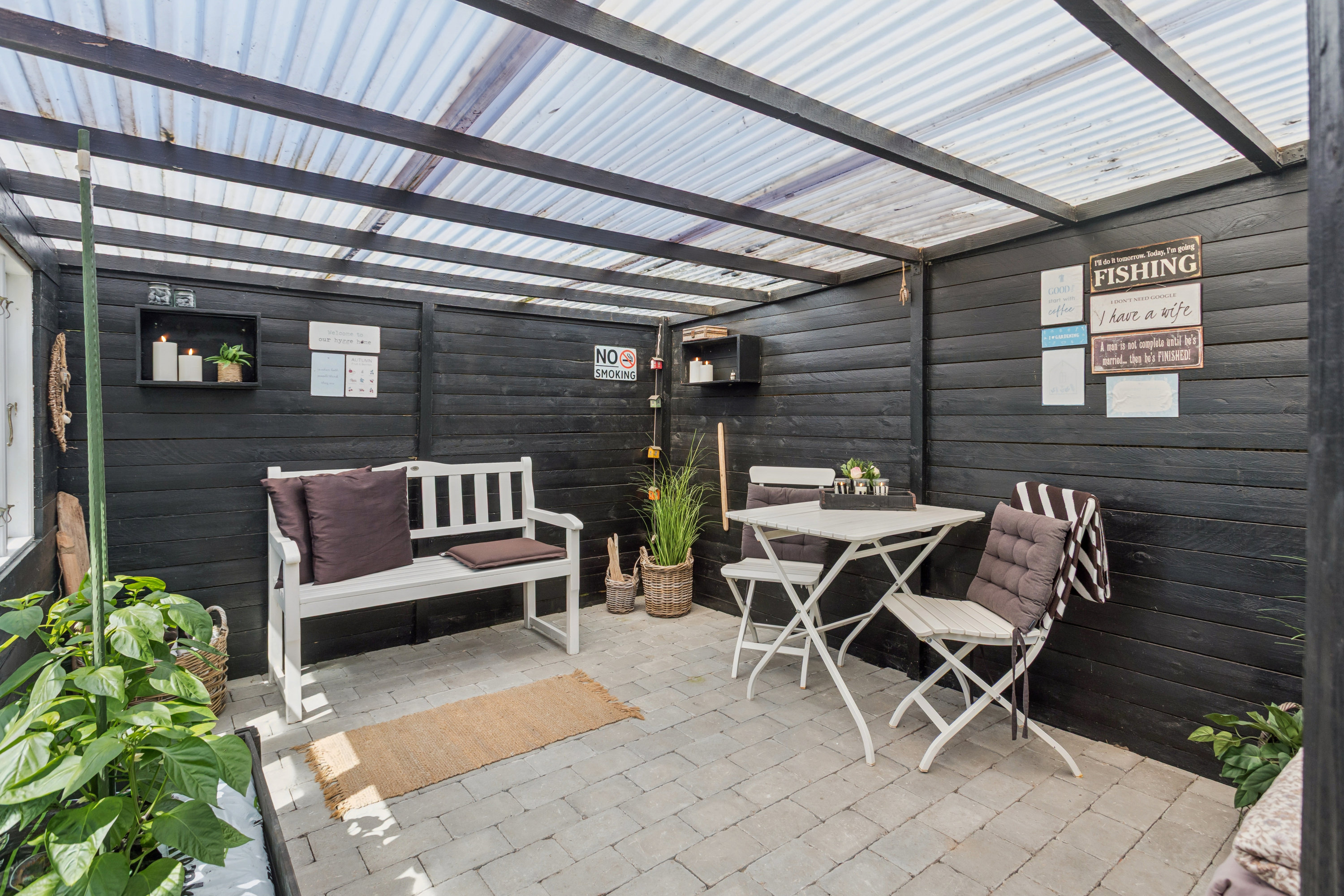 Fremhævet terrasse billede i fuldskærmstilstand. Billede af Lyngbro 10, Erslev, 7950 Erslev