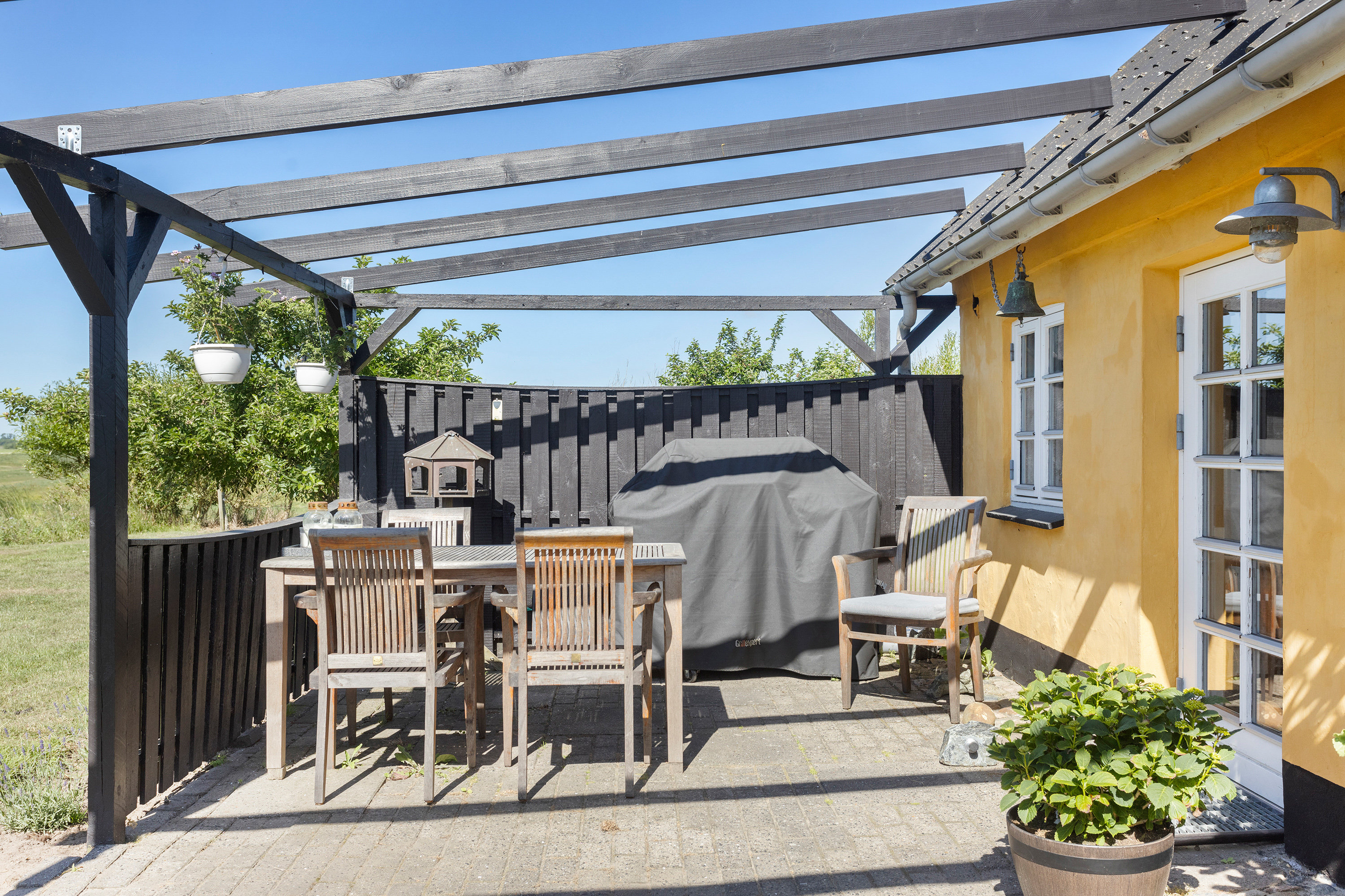 Fremhævet pergola billede i fuldskærmstilstand. Billede af Ørtoftvej 52, 9300 Sæby