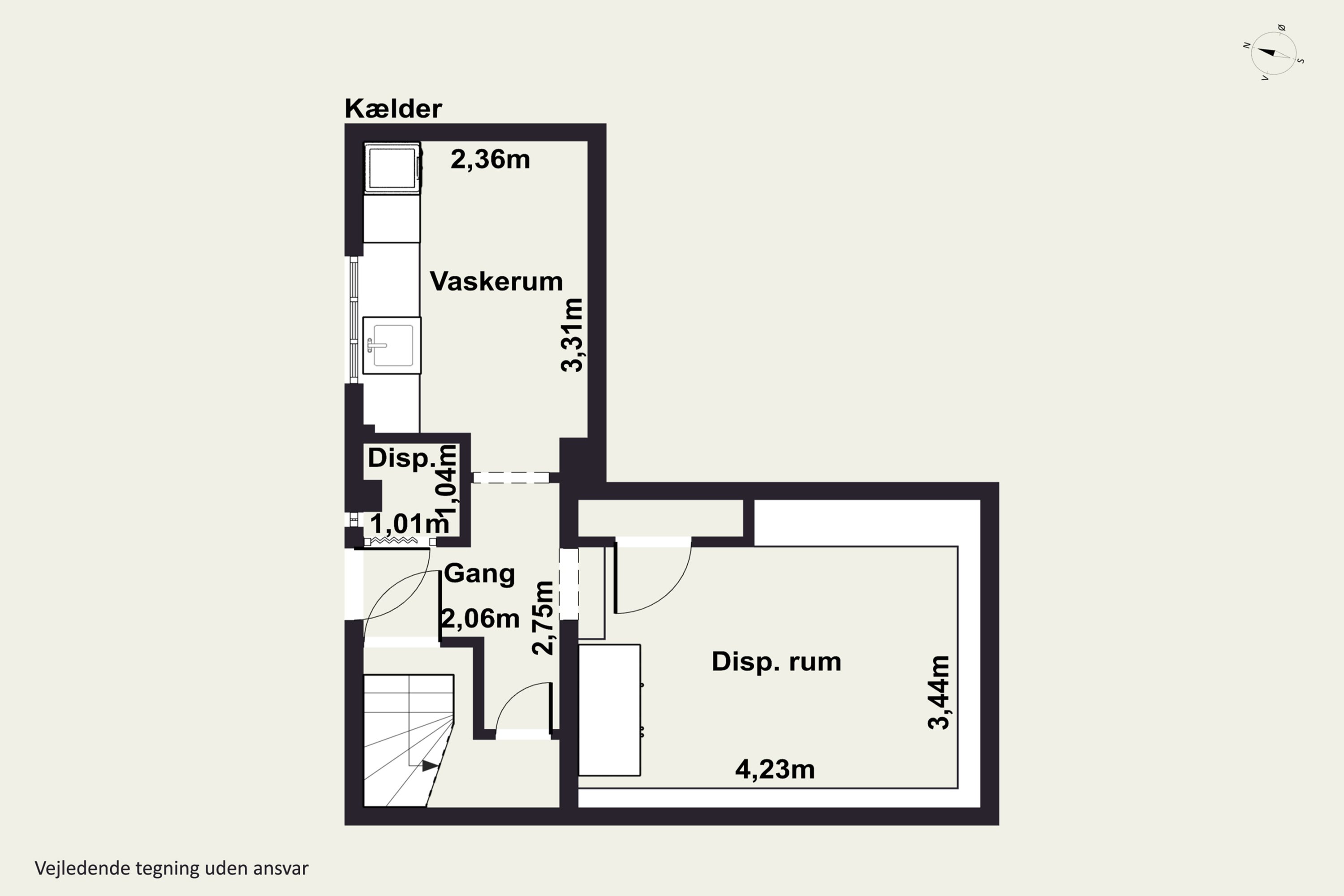 Plantegninger billede af Fredensvej 9, 4700 Næstved