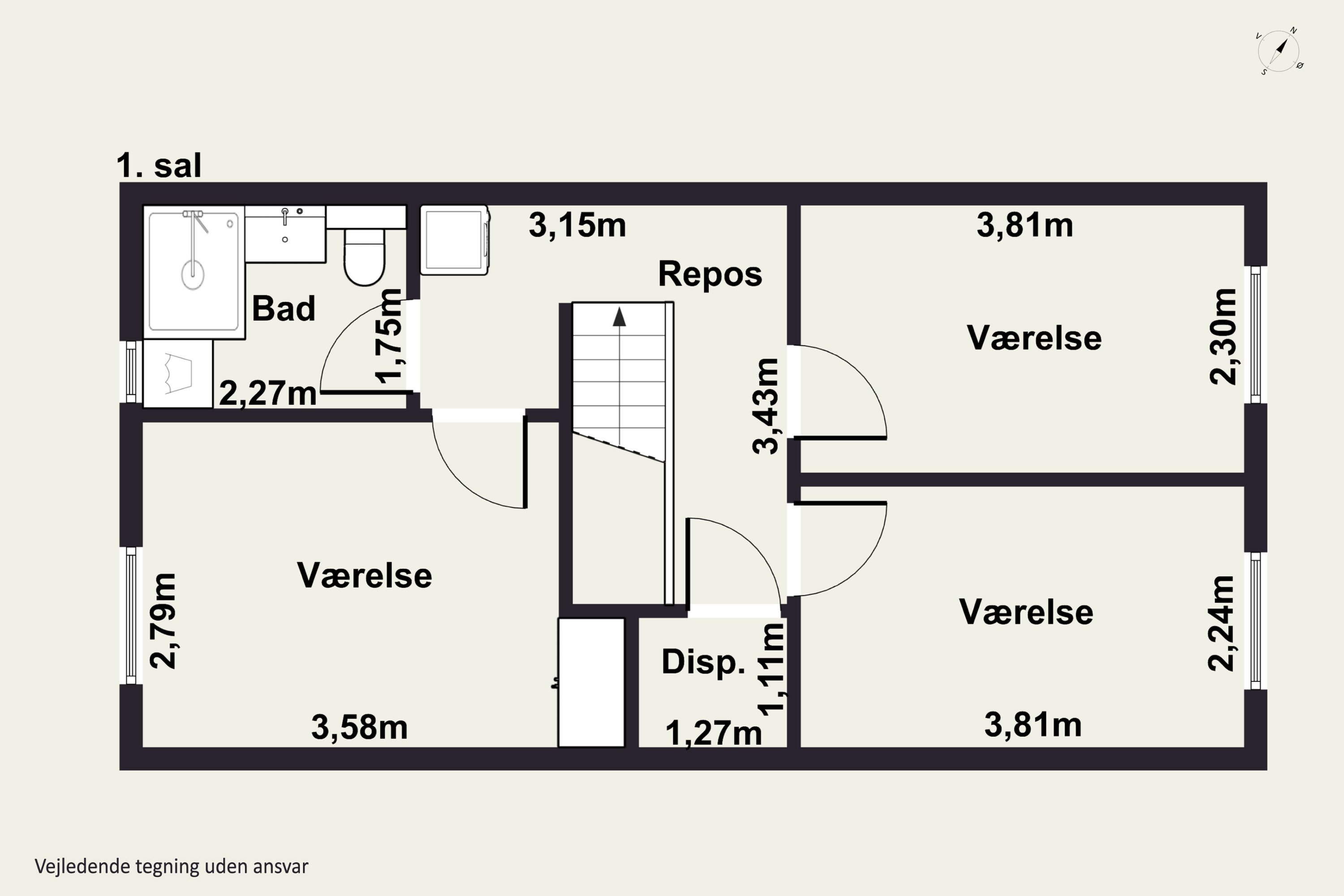 Plantegninger billede af Elmehusene 203, 2600 Glostrup