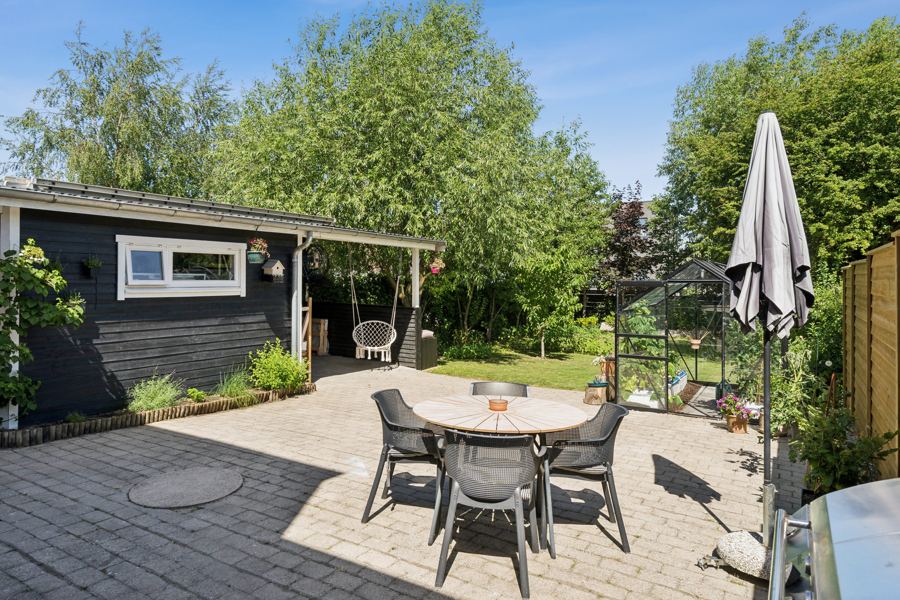 Fremhævet terrasse billede i fuldskærmstilstand. Billede af Fredensvej 9, 4700 Næstved