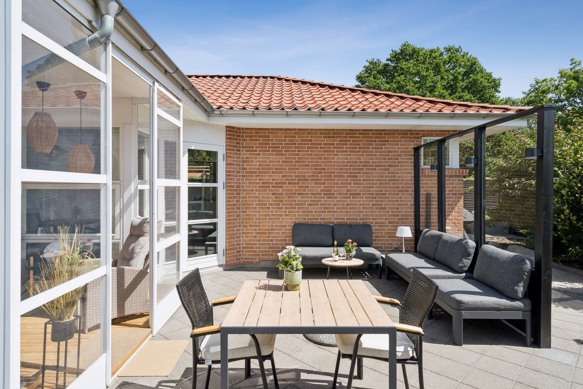Fremhævet terrasse billede i fuldskærmstilstand. Billede af Lindgrensvej 10, 8920 Randers NV