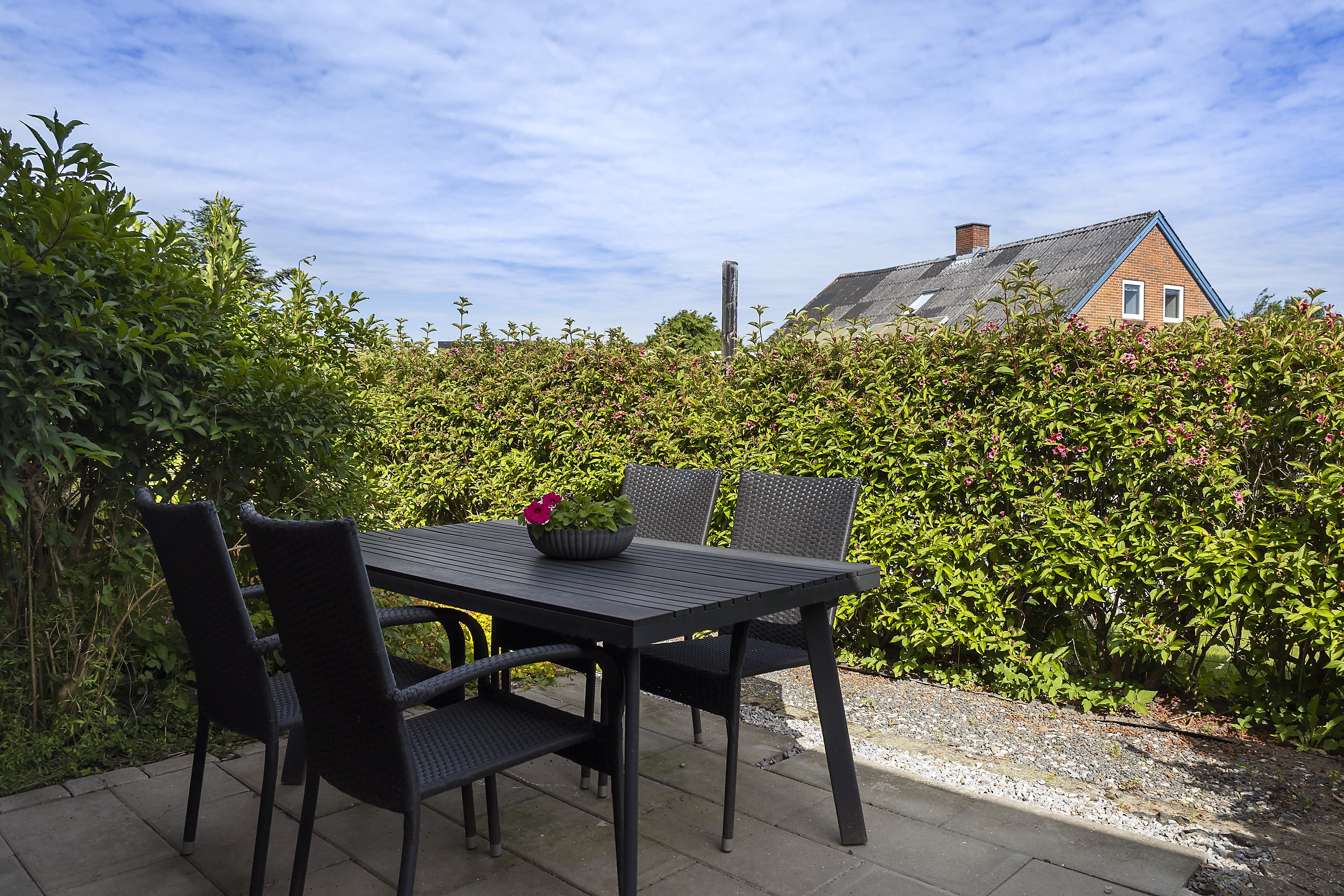 Fremhævet terrasse billede i fuldskærmstilstand. Billede af Skodborg Søndergade 34B, Skodborg, 6630 Rødding