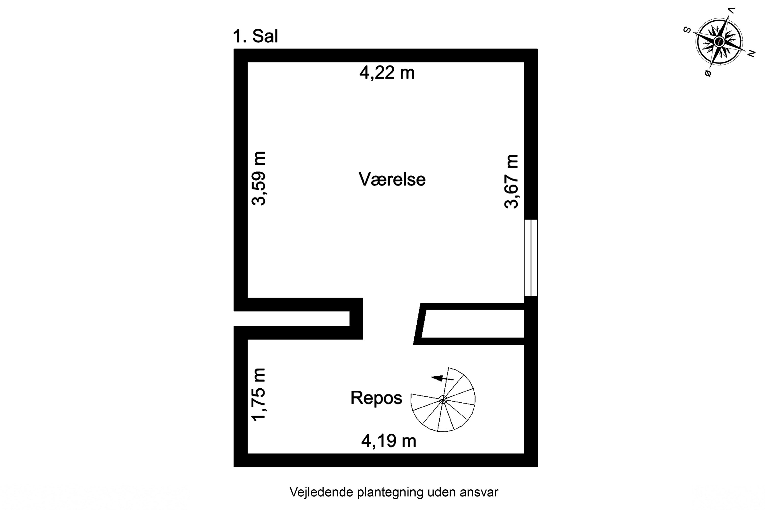 Plantegninger billede af Brunsegyden 3, Render, 5690 Tommerup