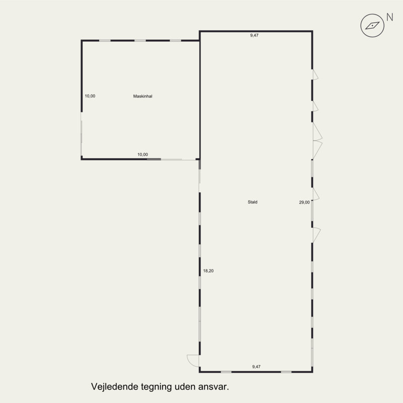Plantegninger billede af Marslev Byvej 23, 5290 Marslev