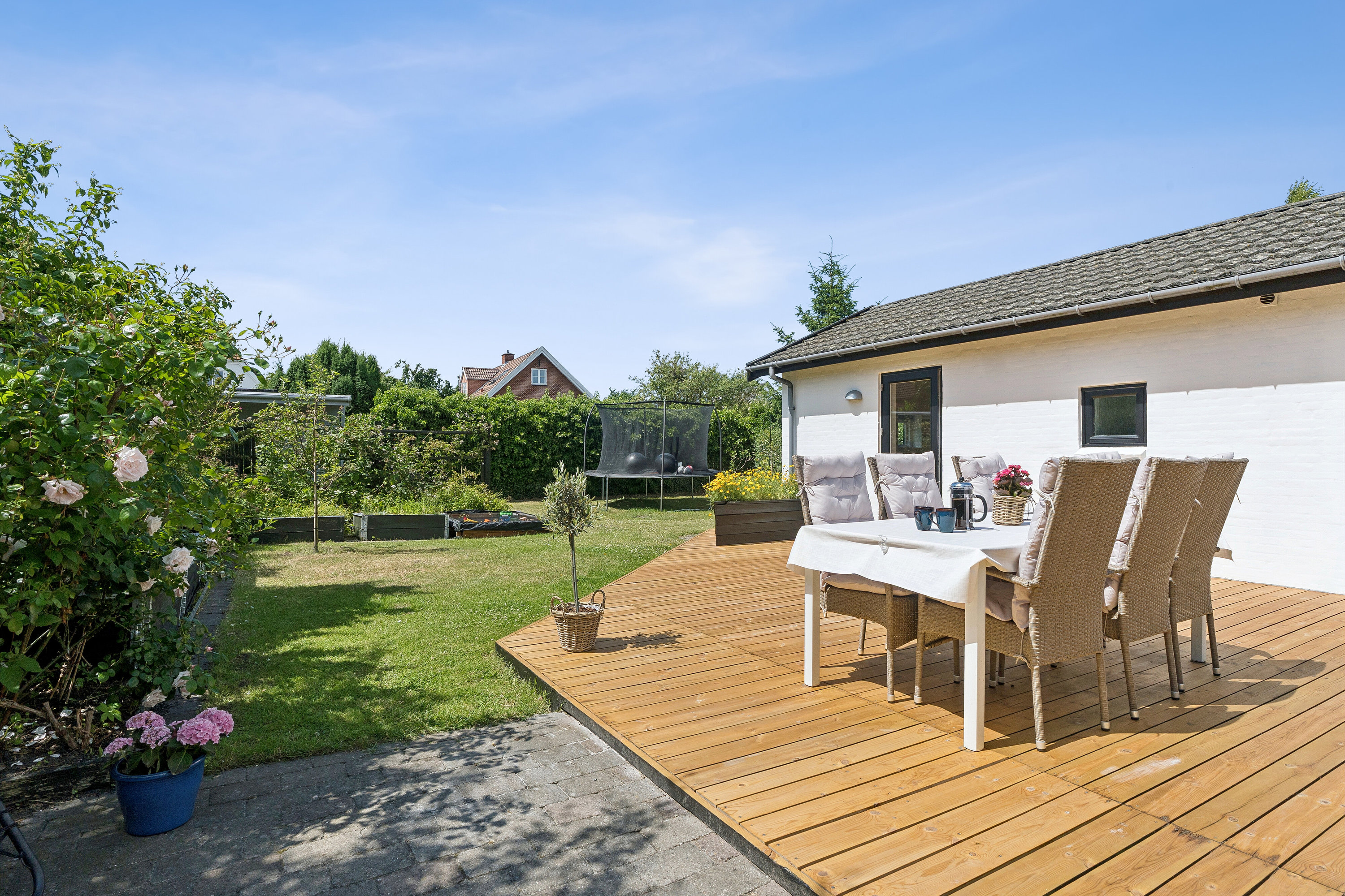 Fremhævet tagterrasse billede i fuldskærmstilstand. Billede af Annexgårdsvej 33, 2610 Rødovre