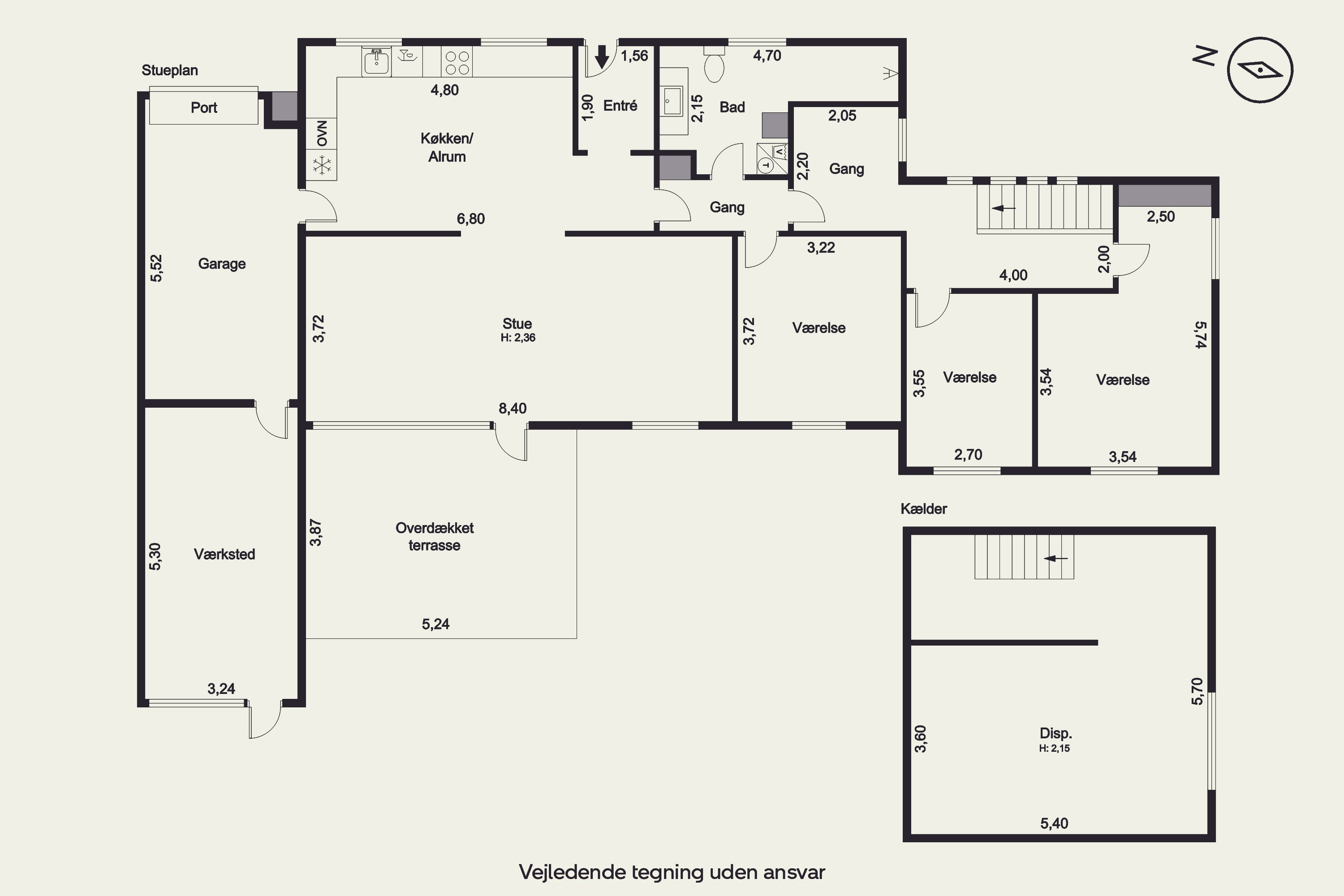 Plantegninger billede af Karlavej 4, 5270 Odense N