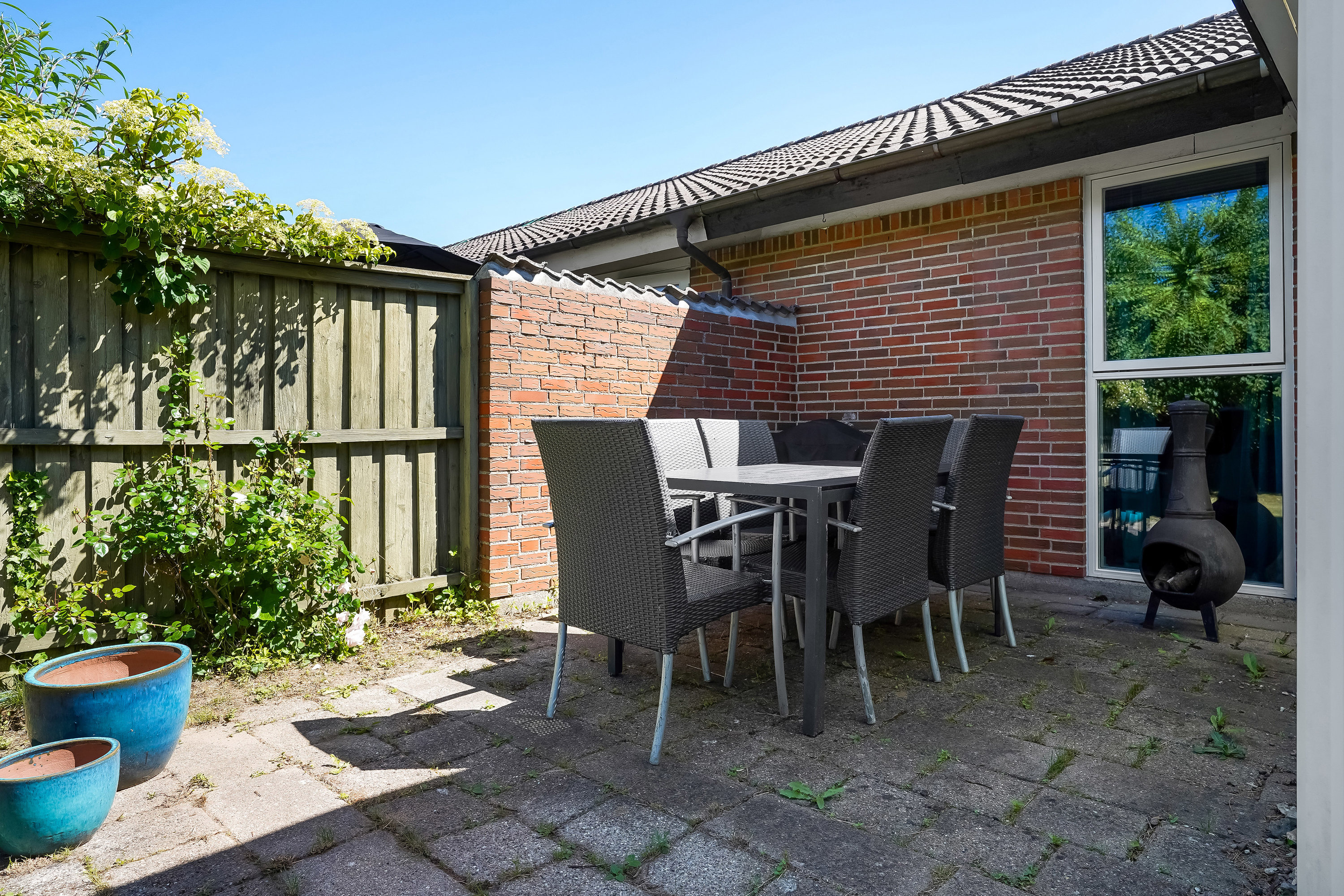 Fremhævet terrasse billede i fuldskærmstilstand. Billede af Tranehøjen 276, Dyrup, 5250 Odense SV