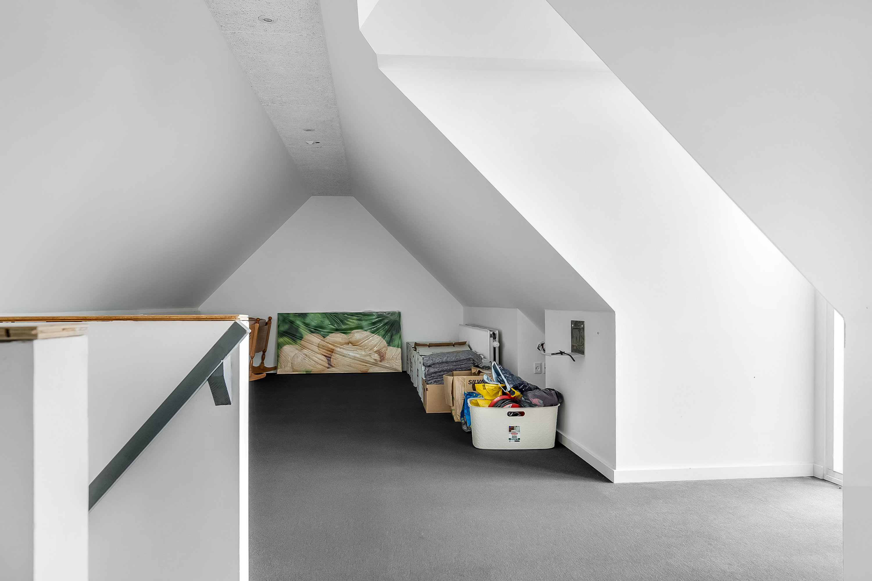 Fremhævet loft billede i fuldskærmstilstand. Billede af Kastanjehaven 4, 7080 Børkop