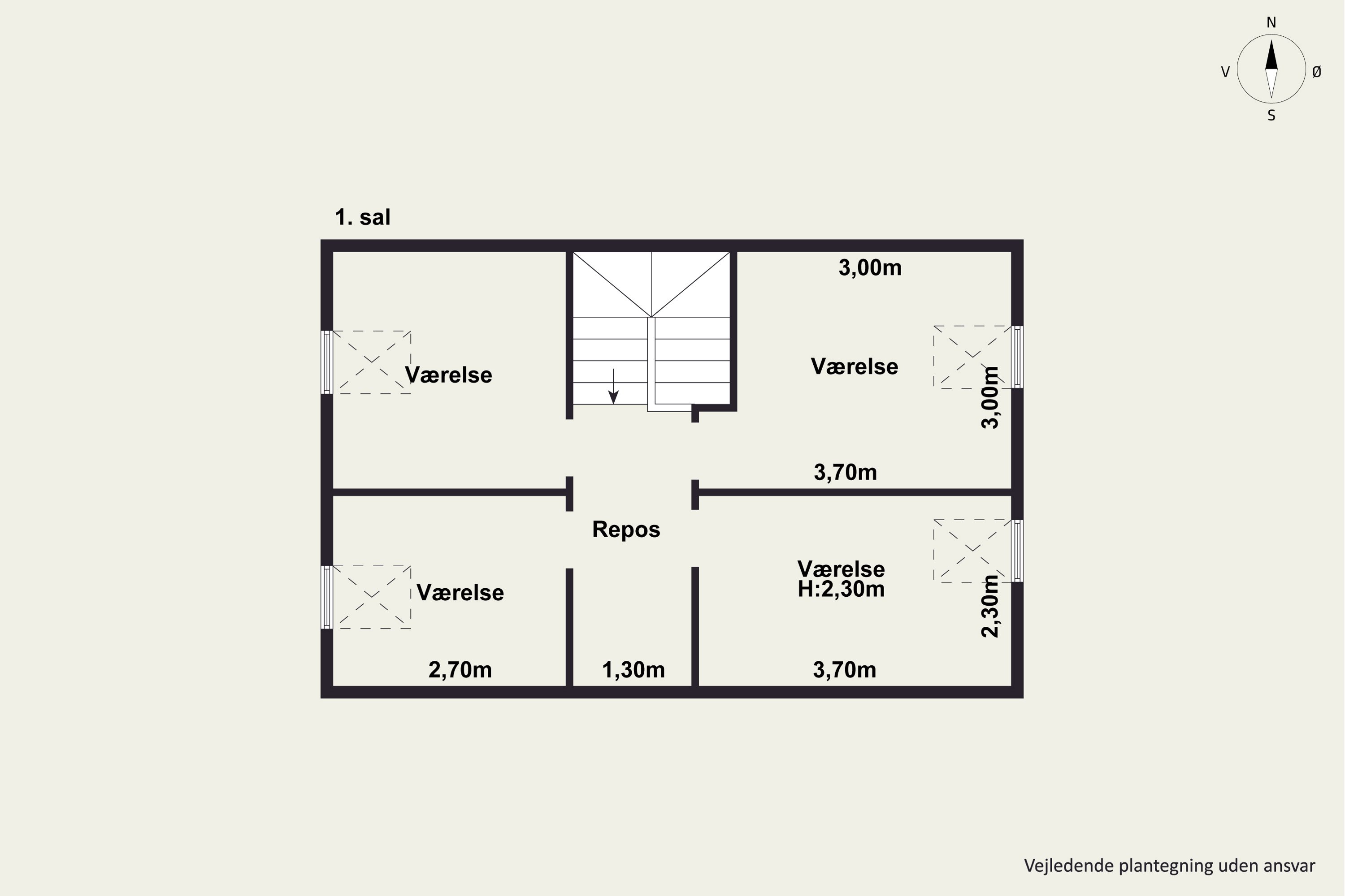 Plantegninger billede af Arnesvej 31A, 2700 Brønshøj