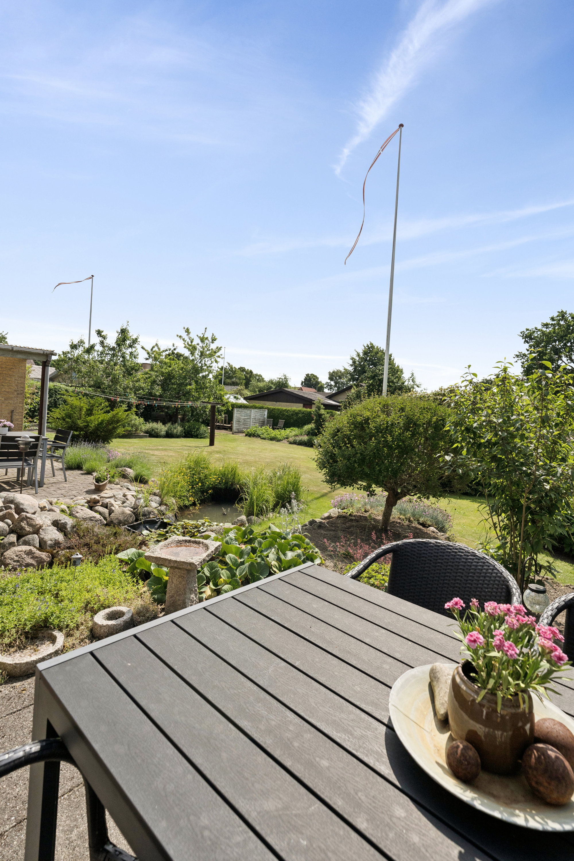 Fremhævet terrasse billede i fuldskærmstilstand. Billede af Sydagervej 5, Vivild, 8961 Allingåbro