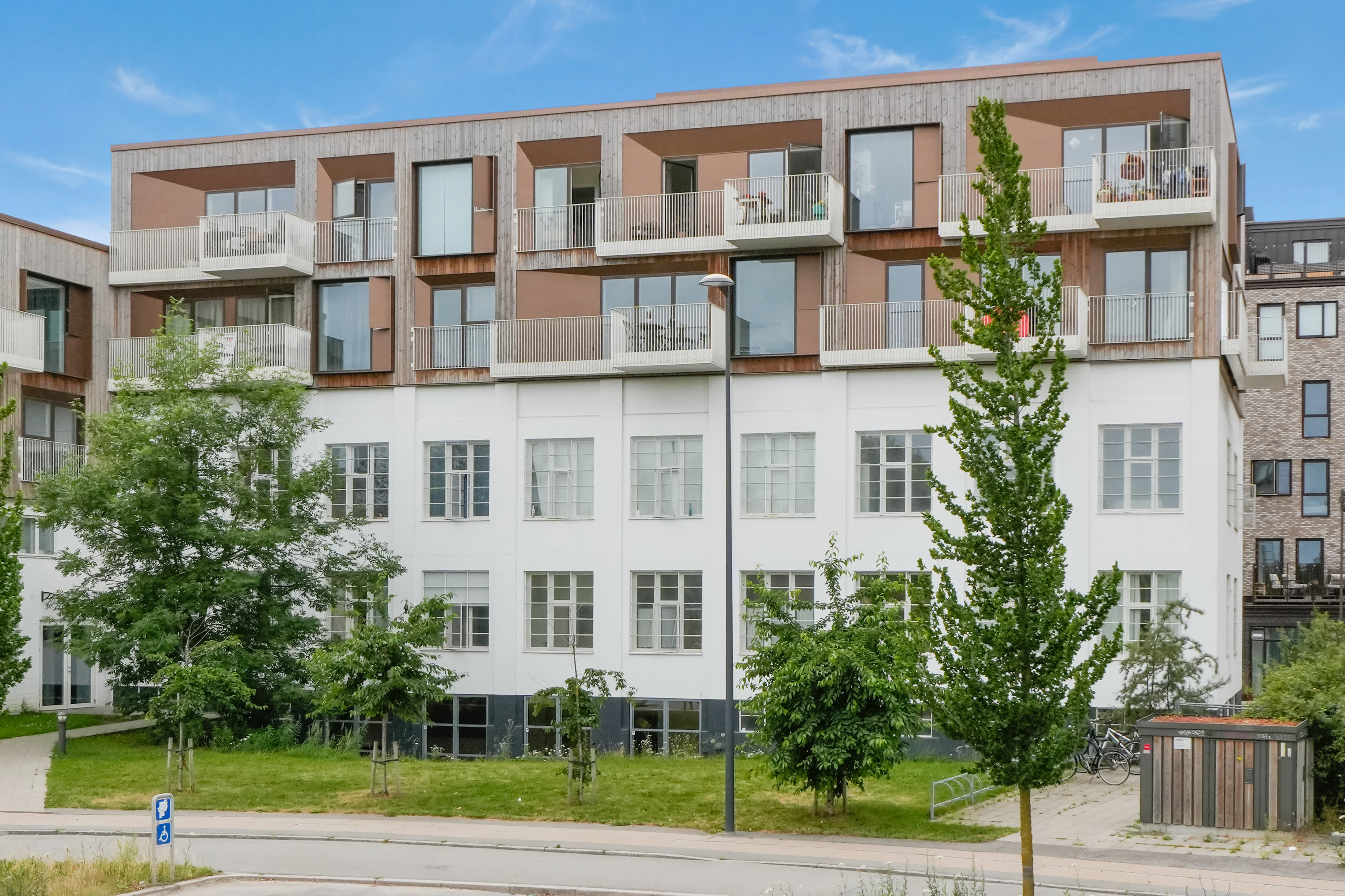 Fremhævet gårdmiljø billede i fuldskærmstilstand. Billede af Amager Strandvej 54A, 2. 4., 2300 København S