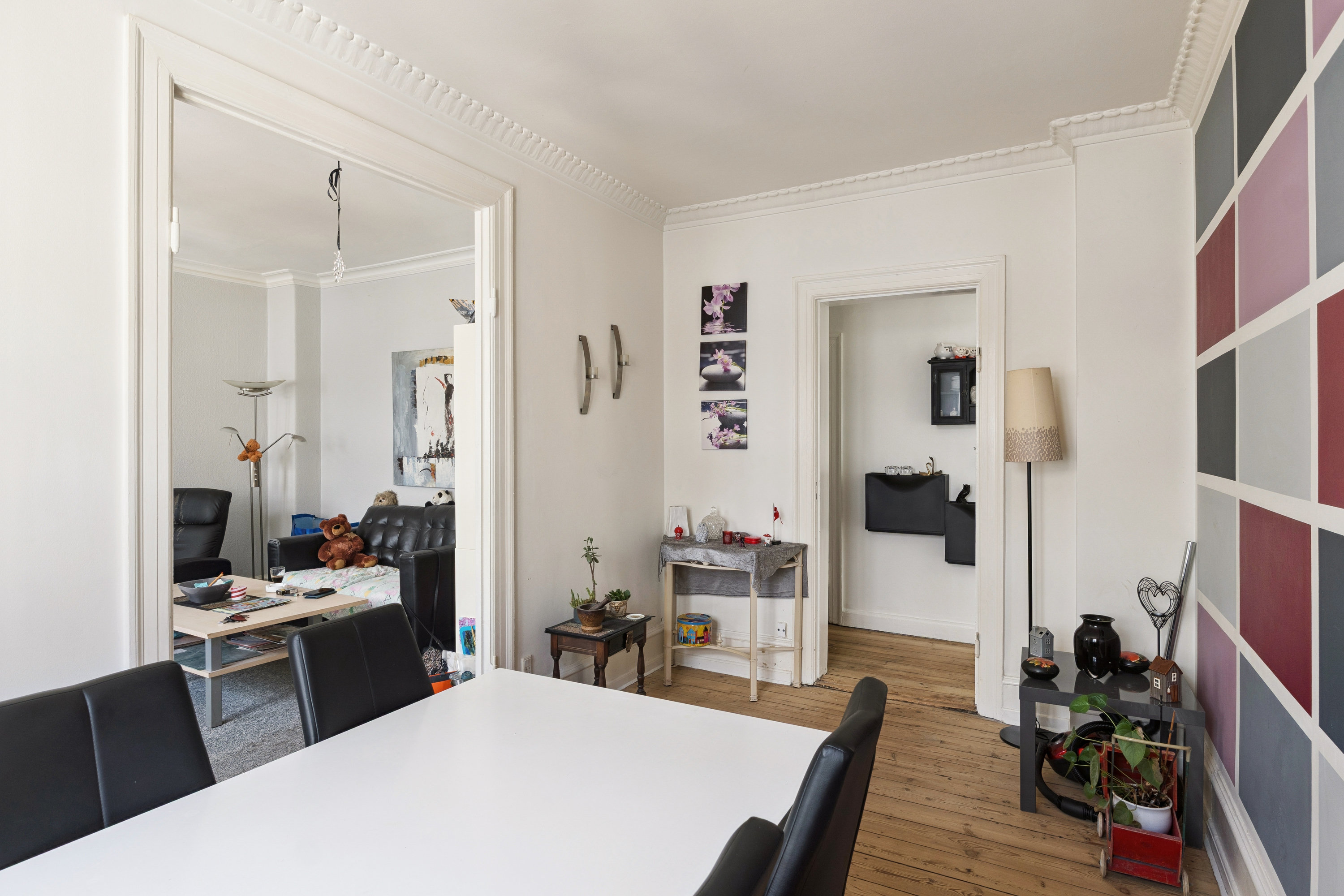 Fremhævet stue billede i fuldskærmstilstand. Billede af Ryesgade 112A, 3. tv., 2100 København Ø