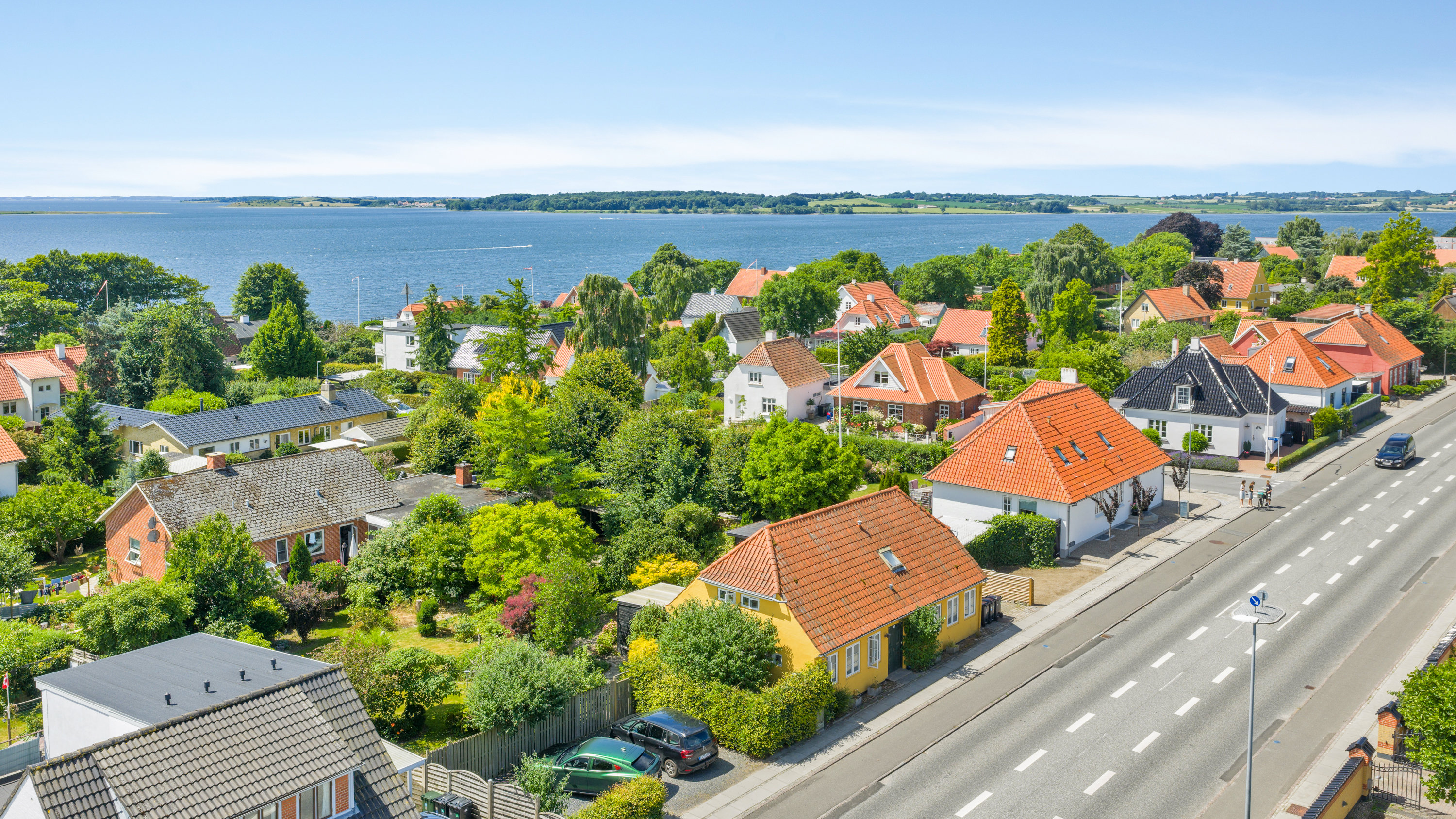 Fremhævet luftfoto billede i fuldskærmstilstand. Billede af Svendborgvej 76, 5600 Faaborg