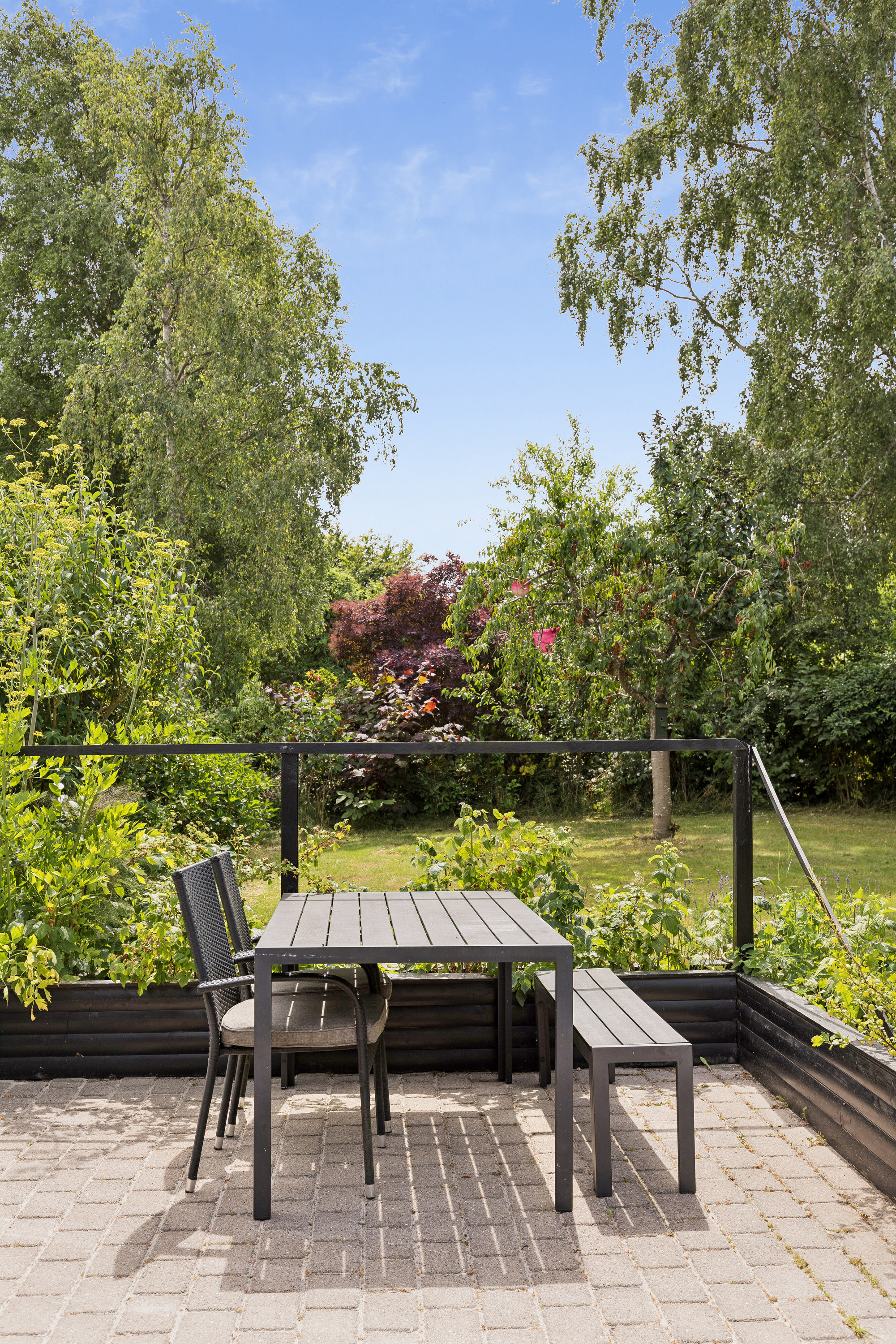 Fremhævet terrasse billede i fuldskærmstilstand. Billede af Daphnevej 4, Drøsselbjerg, 4200 Slagelse
