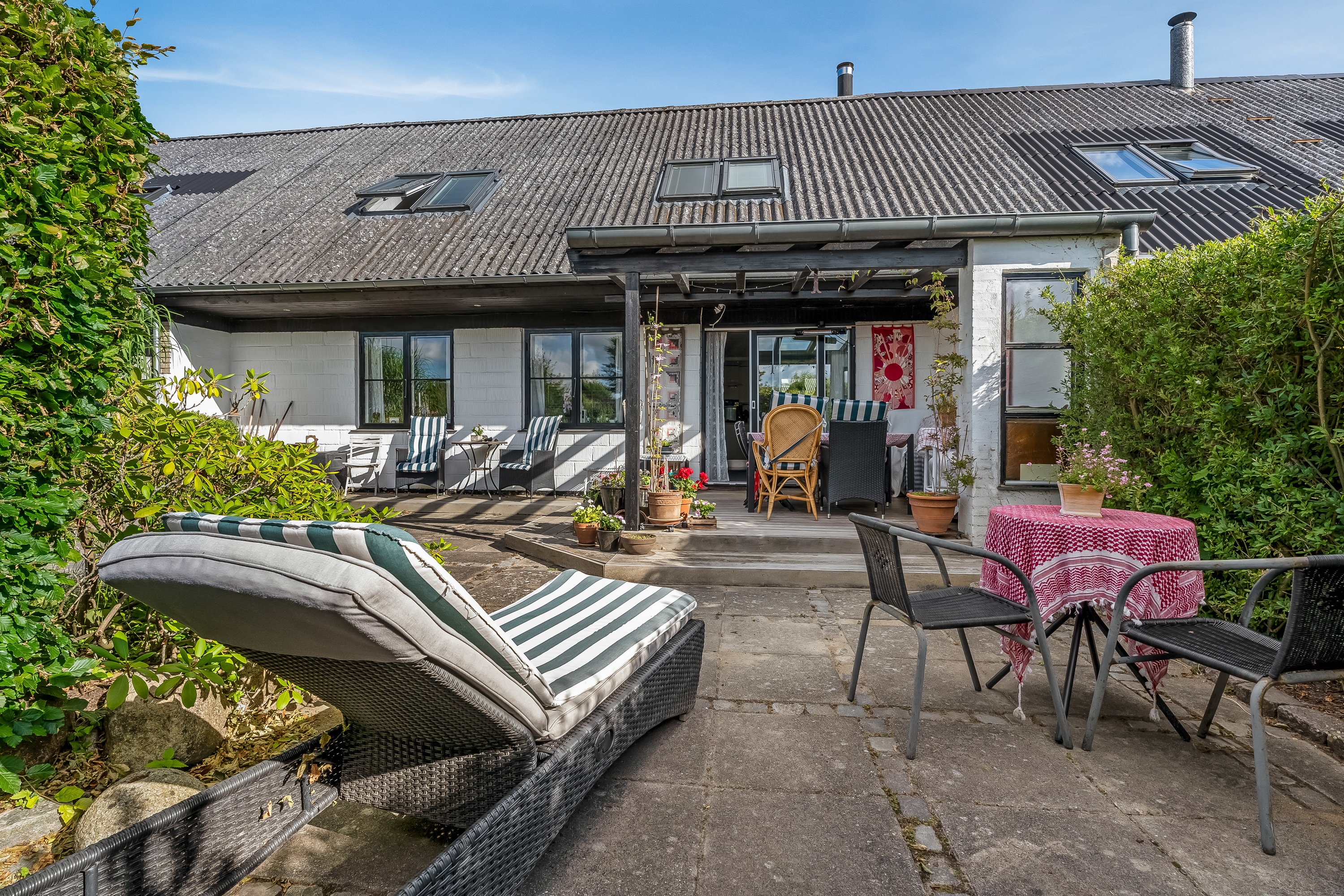 Fremhævet terrasse billede i fuldskærmstilstand. Billede af Bispevænget 6, 4930 Maribo