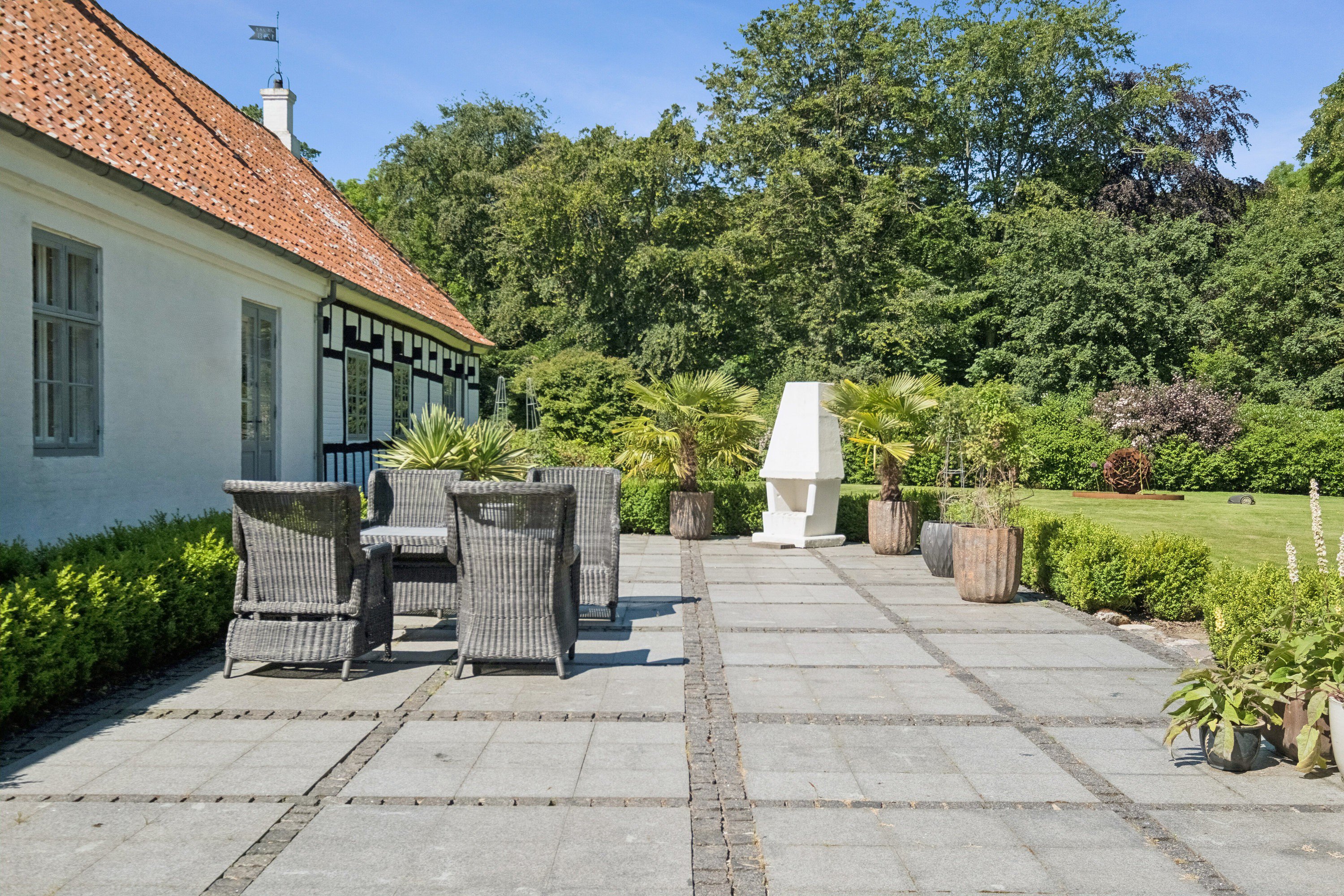Fremhævet terrasse billede i fuldskærmstilstand. Billede af Fuglsigvej 161, 9800 Hjørring