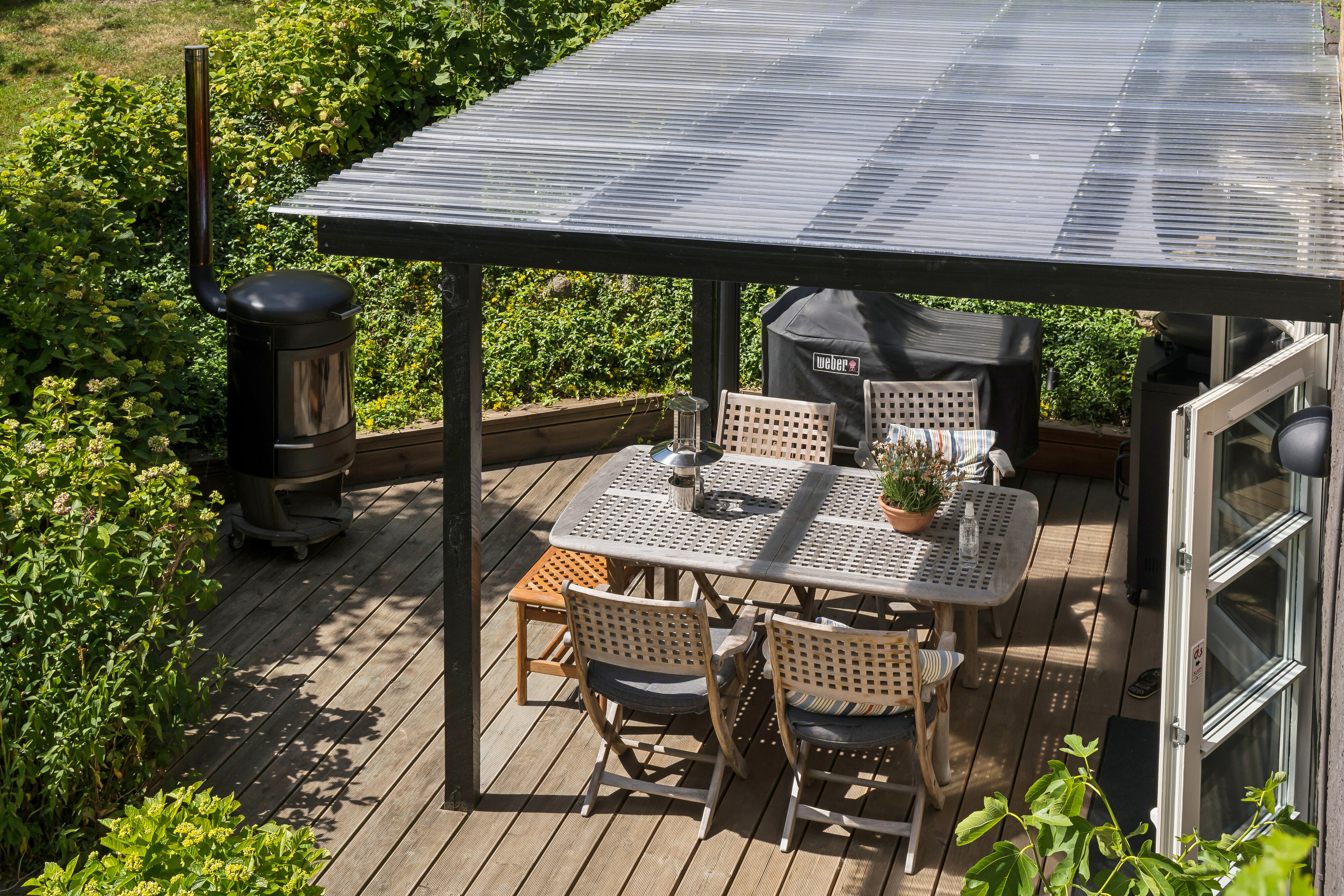 Fremhævet terrasse billede i fuldskærmstilstand. Billede af Vestre Kongevej 23, 8260 Viby J