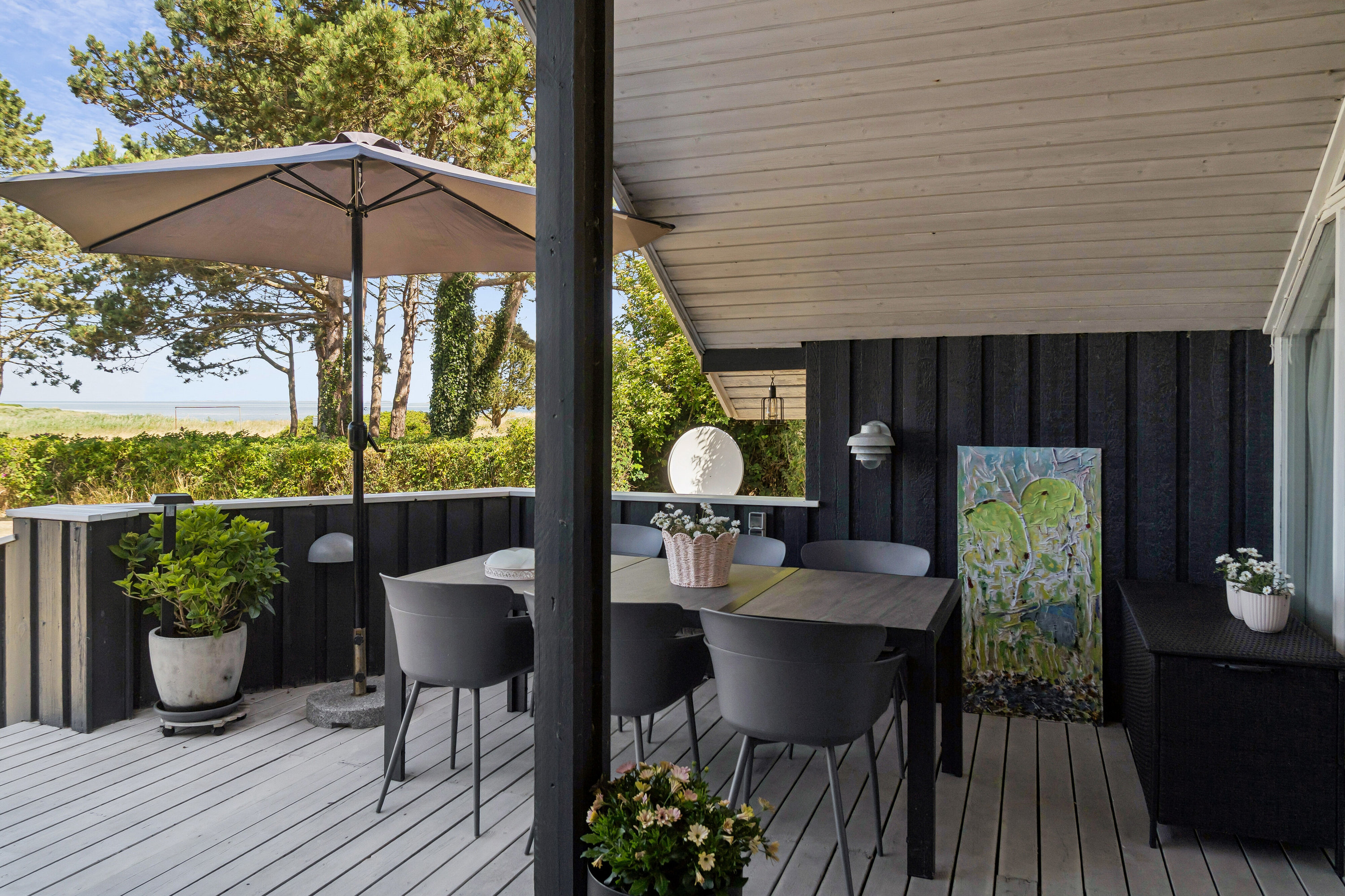 Fremhævet terrasse billede i fuldskærmstilstand. Billede af Toldervej 1, Havnsø, 4591 Føllenslev