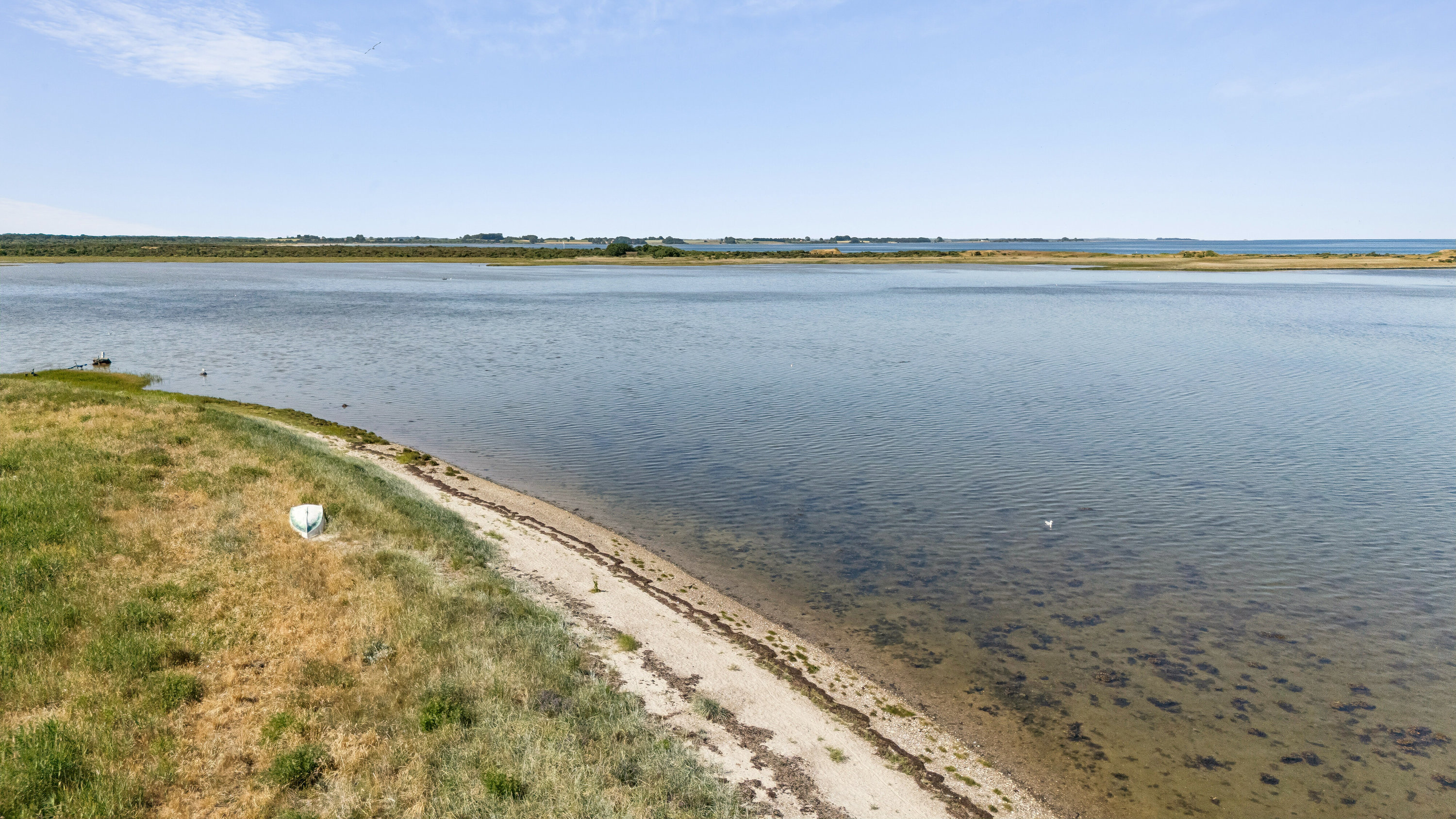 Fremhævet luftfoto billede i fuldskærmstilstand. Billede af Toldervej 1, Havnsø, 4591 Føllenslev