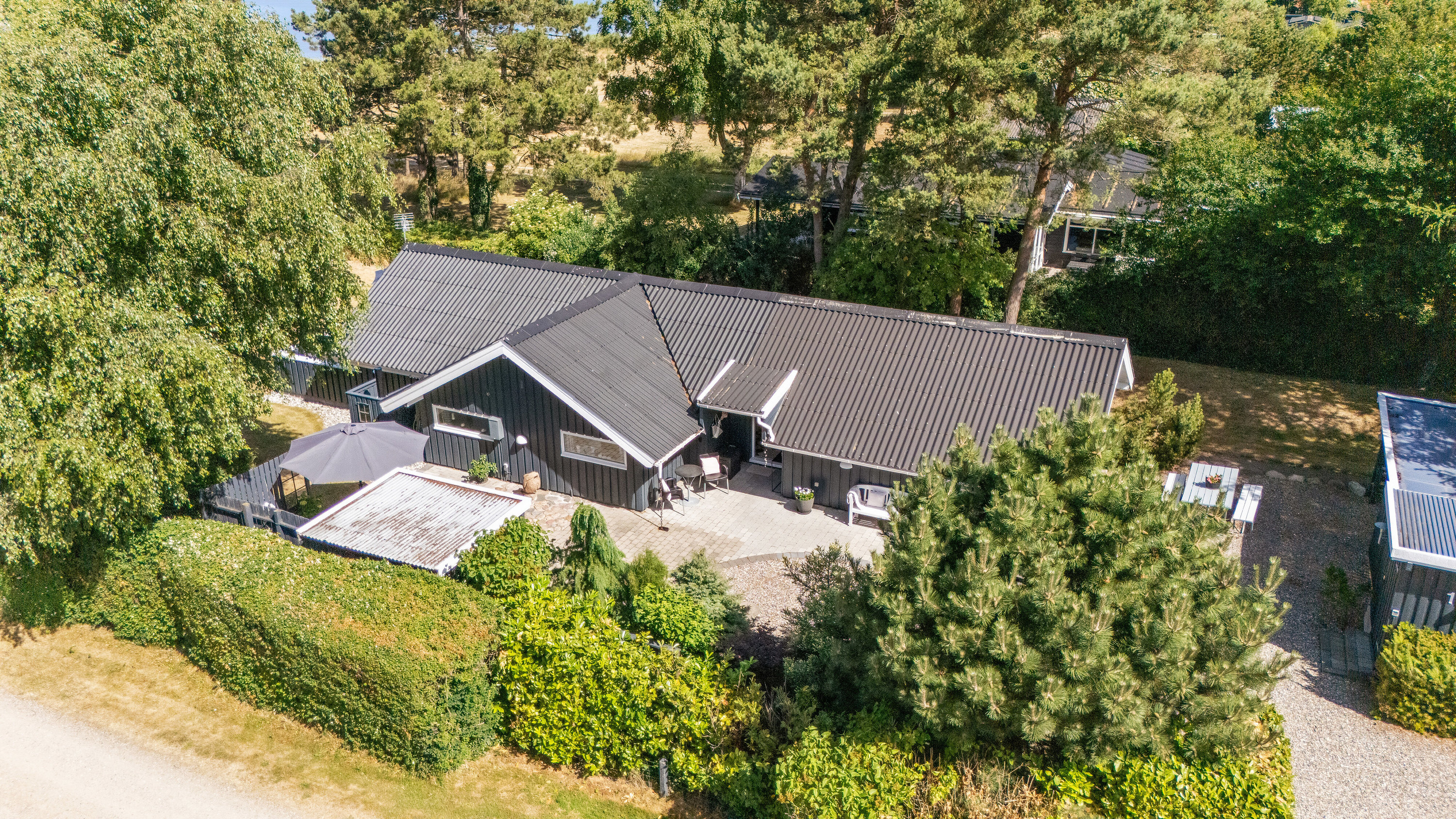 Fremhævet luftfoto billede i fuldskærmstilstand. Billede af Toldervej 1, Havnsø, 4591 Føllenslev