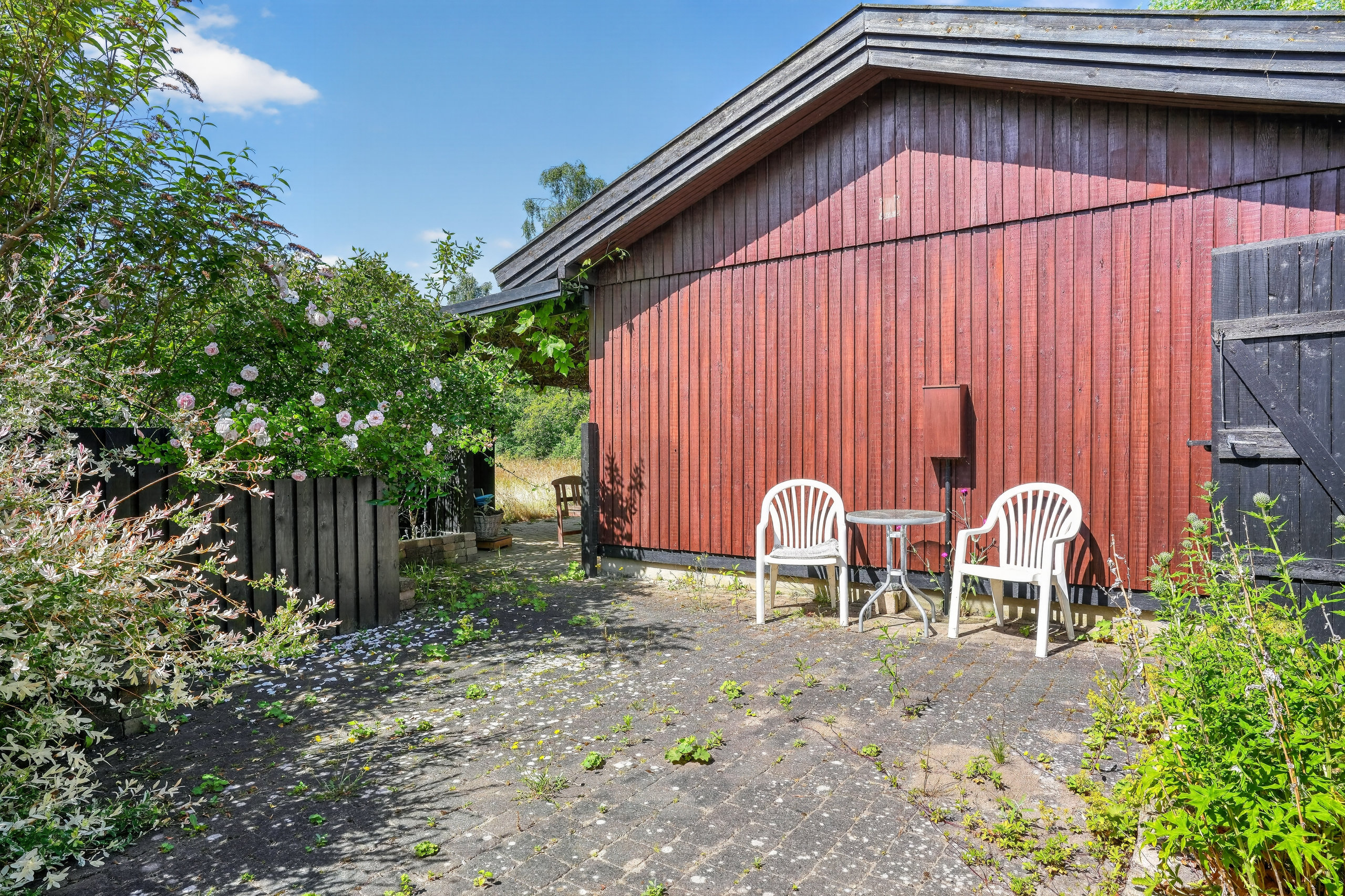 Fremhævet terrasse billede i fuldskærmstilstand. Billede af Poppelhøj 4, Vestervang, 4583 Sjællands Odde