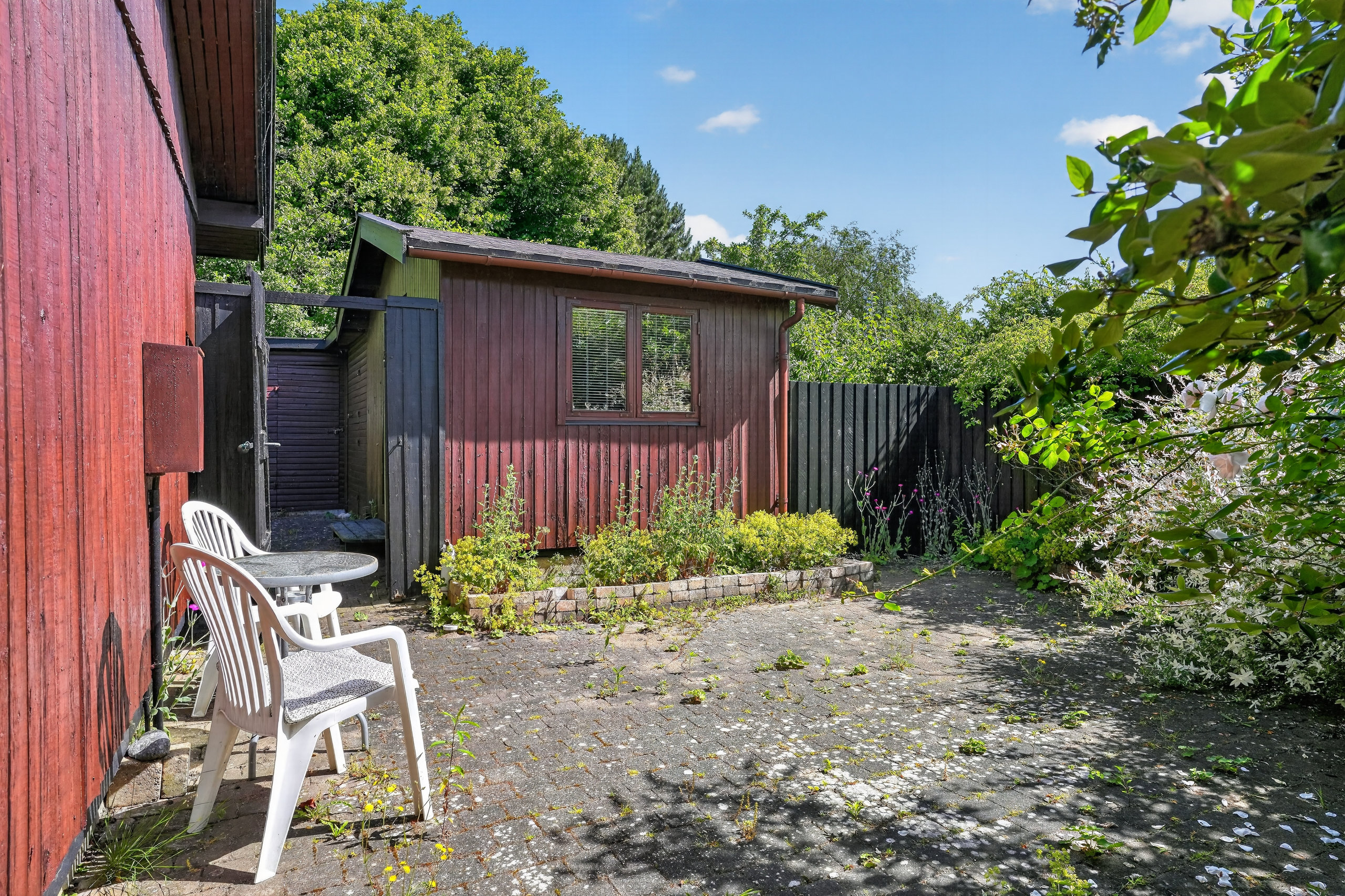 Fremhævet terrasse billede i fuldskærmstilstand. Billede af Poppelhøj 4, Vestervang, 4583 Sjællands Odde