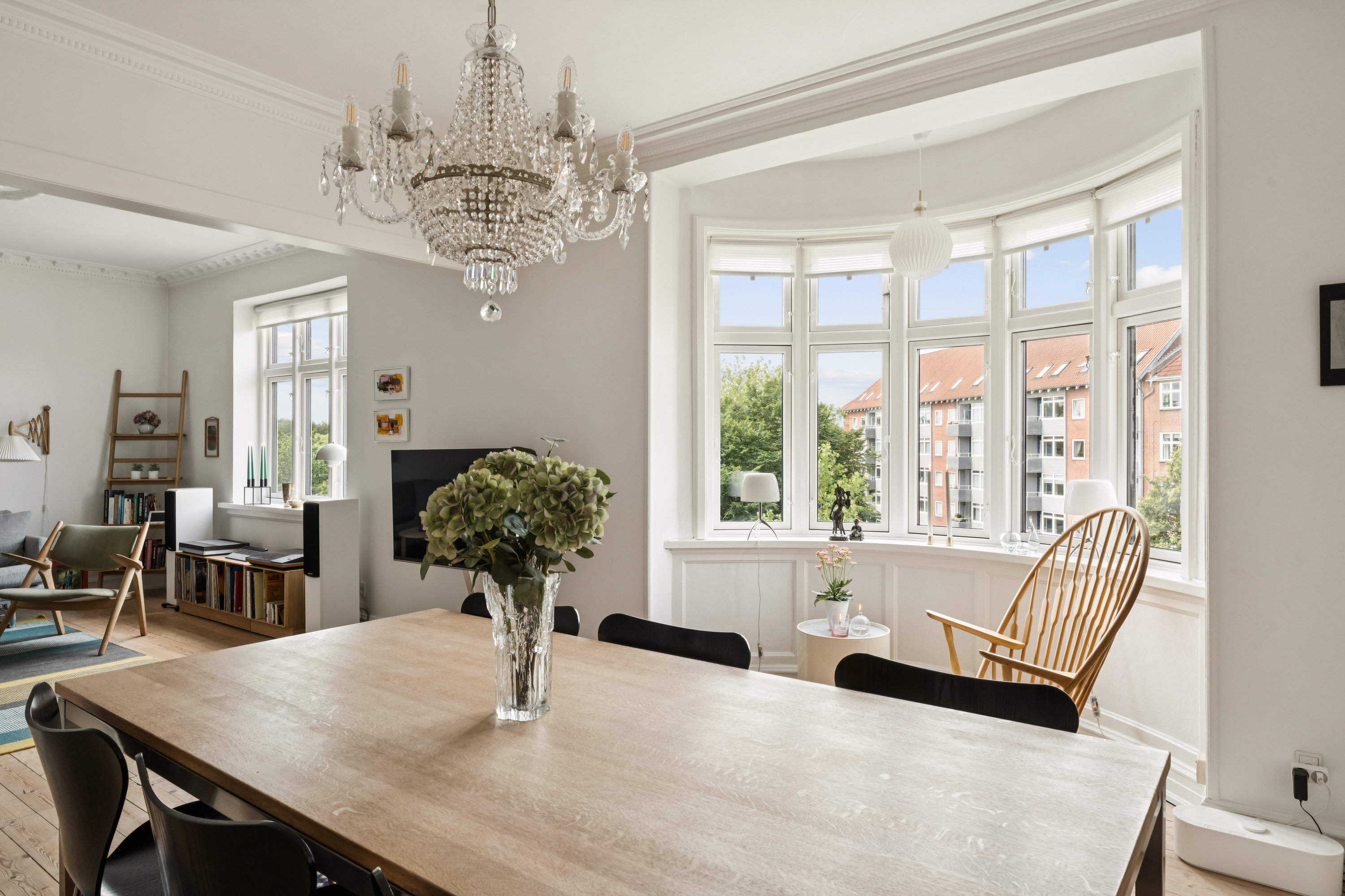 Fremhævet stue billede i fuldskærmstilstand. Billede af Teglværks Alle 1, 3. th., 9000 Aalborg