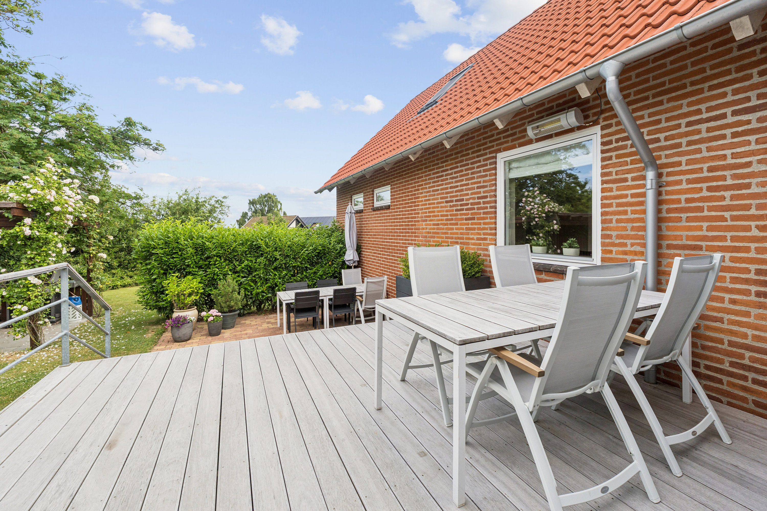 Fremhævet terrasse billede i fuldskærmstilstand. Billede af Ejbyvej 14, 8270 Højbjerg