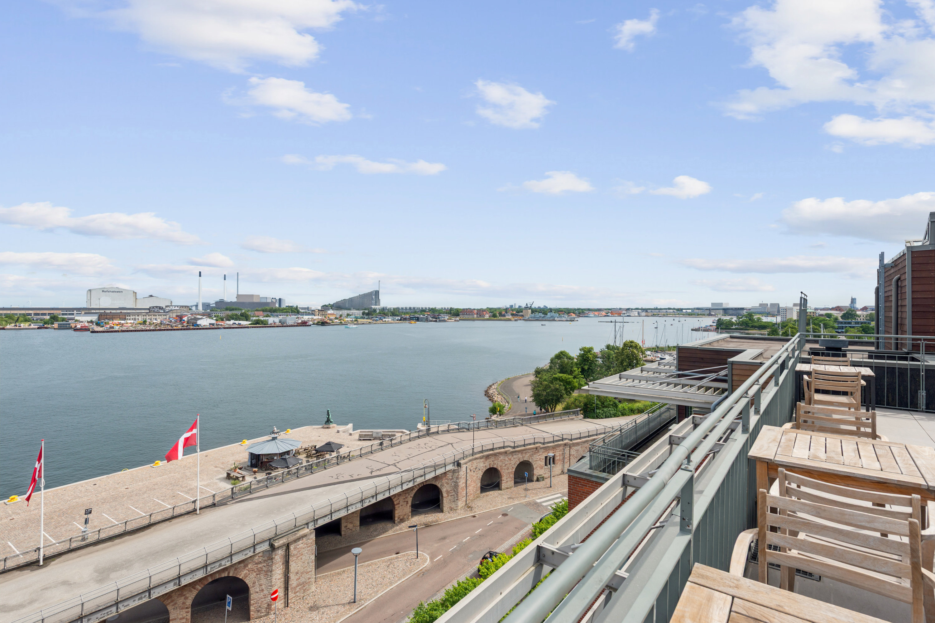 Fremhævet udsigt billede i fuldskærmstilstand. Billede af Langelinie Allé 3, 4. 2., 2100 København Ø