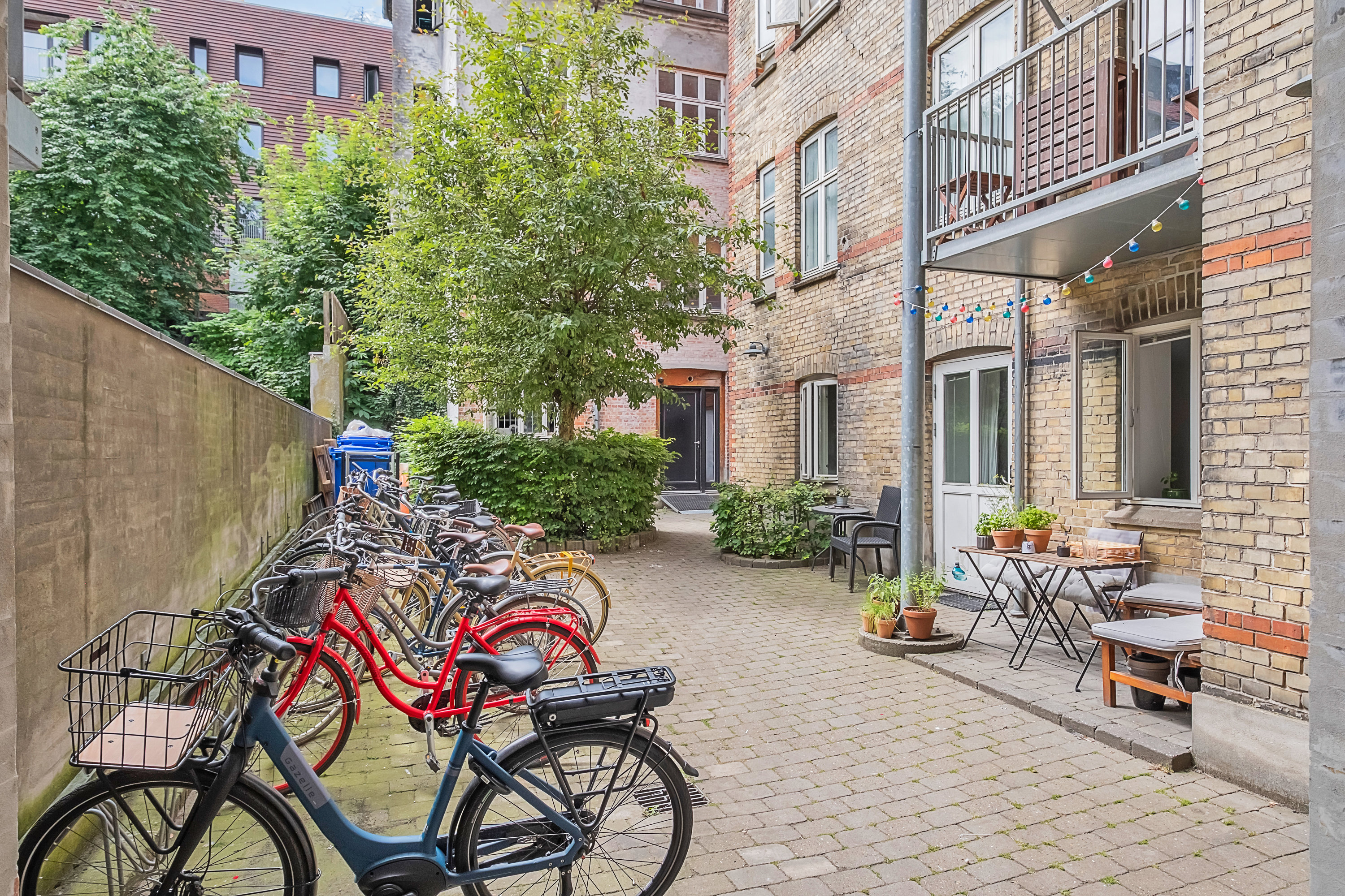 Fremhævet gårdmiljø billede i fuldskærmstilstand. Billede af Fiskergade 38, 3. tv., 8000 Aarhus C