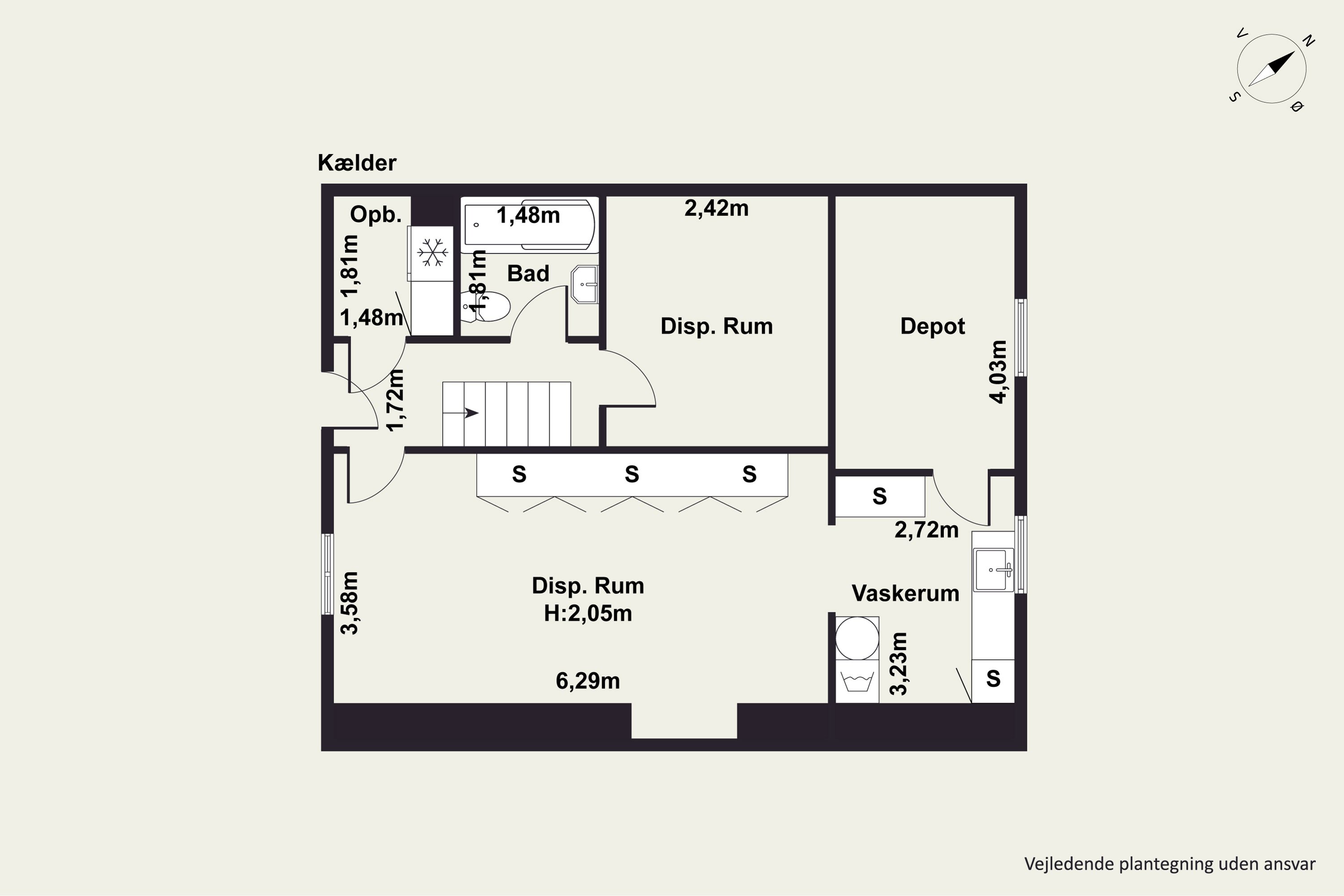Plantegninger billede af Virum Stationsvej 114, 2830 Virum