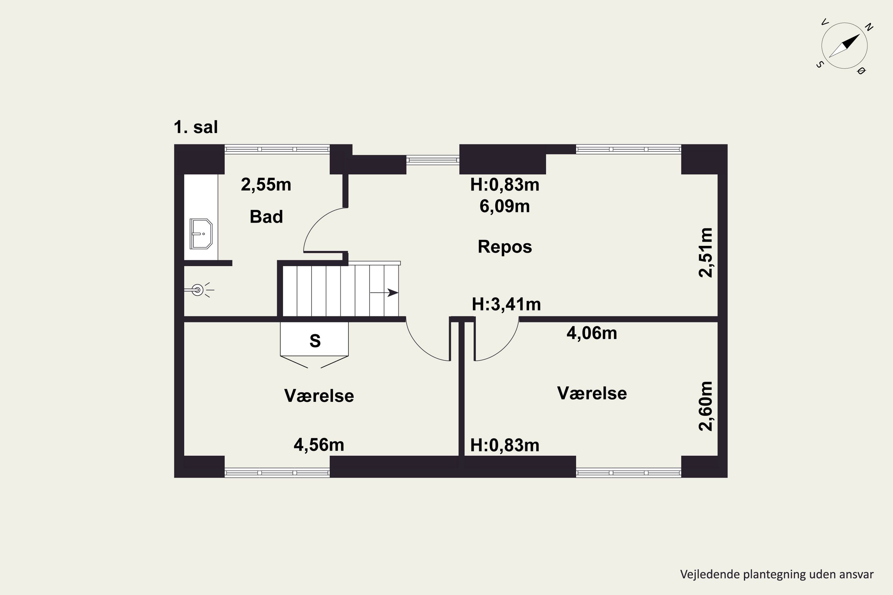 Plantegninger billede af Virum Stationsvej 114, 2830 Virum
