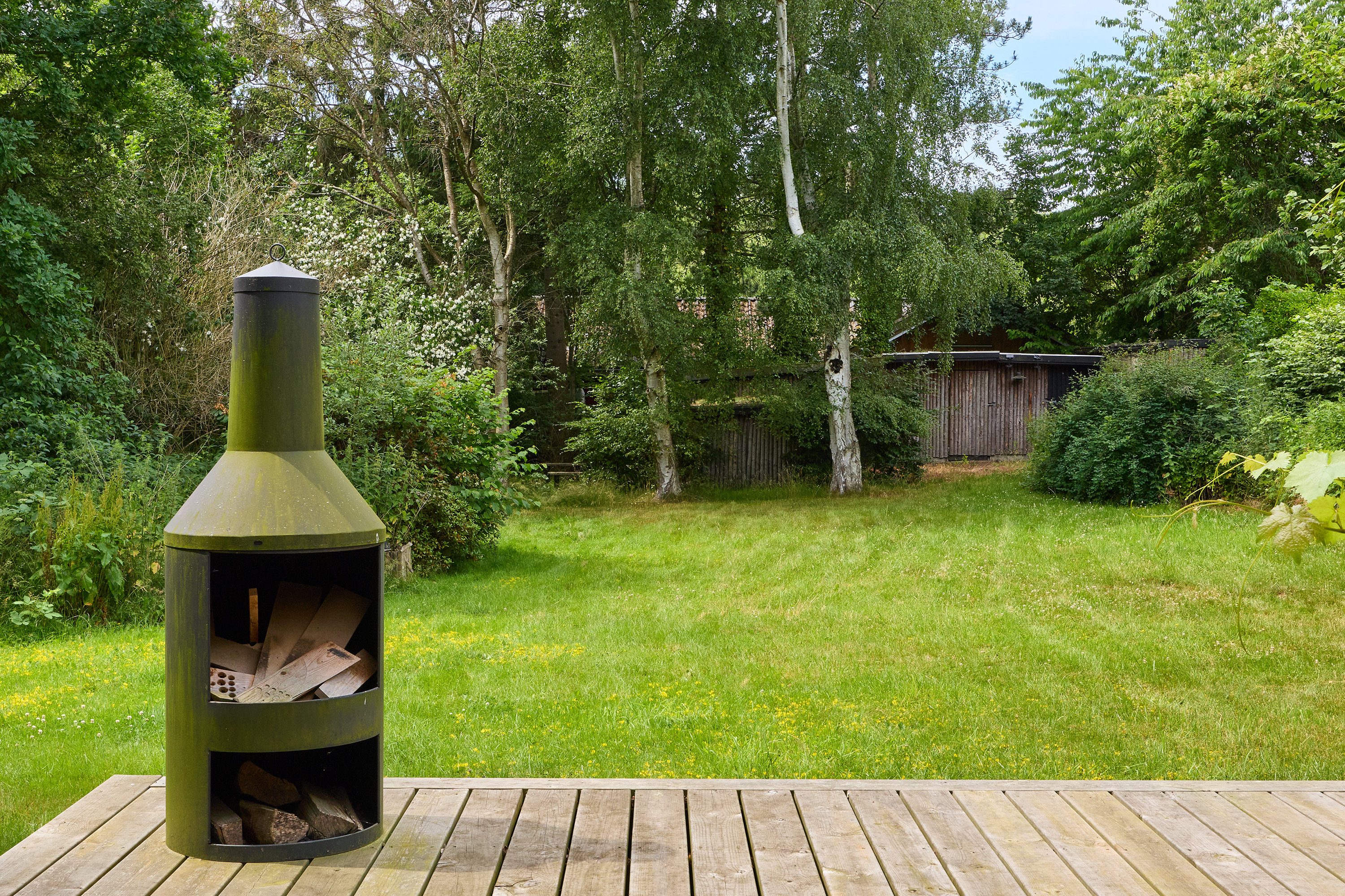 Fremhævet terrasse billede i fuldskærmstilstand. Billede af Dams-Åsen 20, Rågeleje, 3210 Vejby