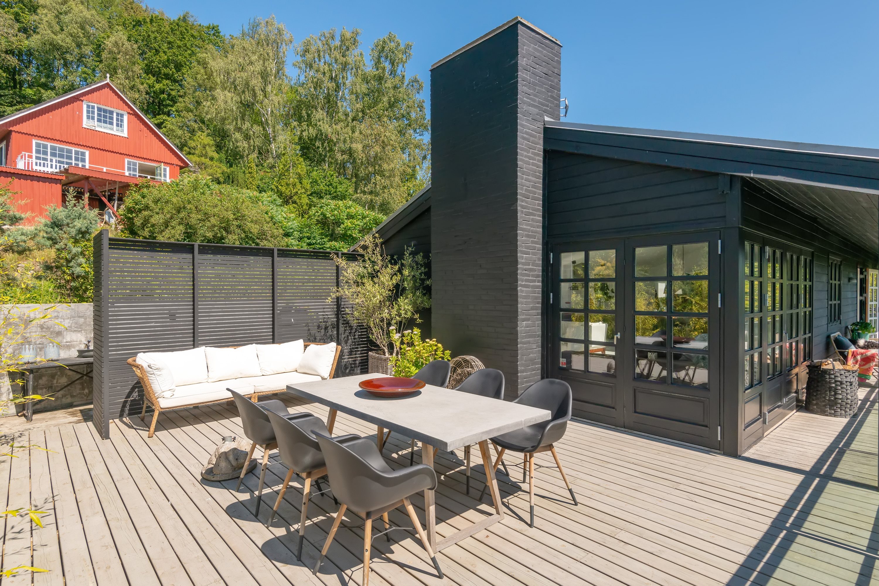 Fremhævet terrasse billede i fuldskærmstilstand. Billede af Ravnsbjergvej 44, 8800 Viborg