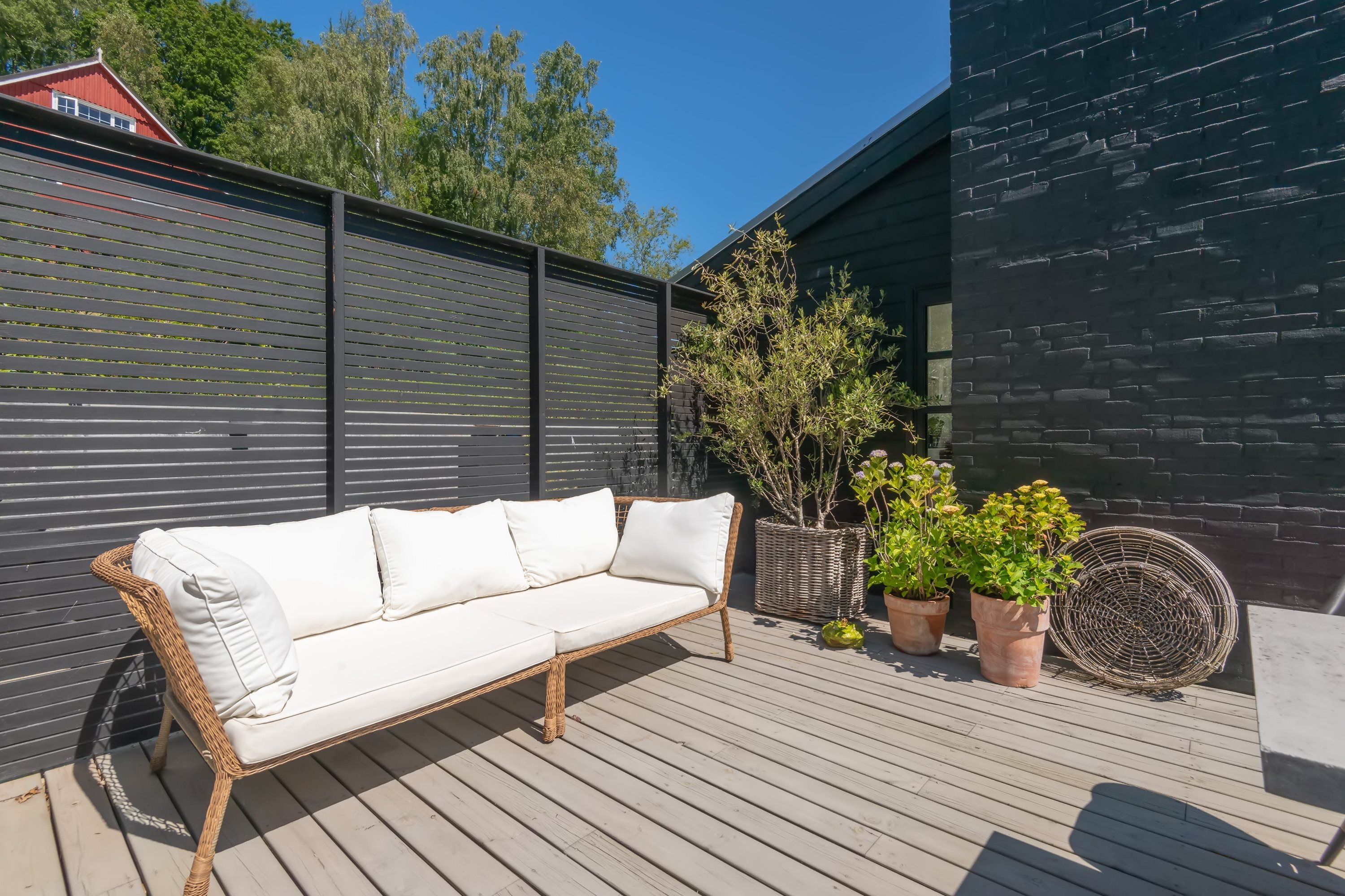 Fremhævet terrasse billede i fuldskærmstilstand. Billede af Ravnsbjergvej 44, 8800 Viborg