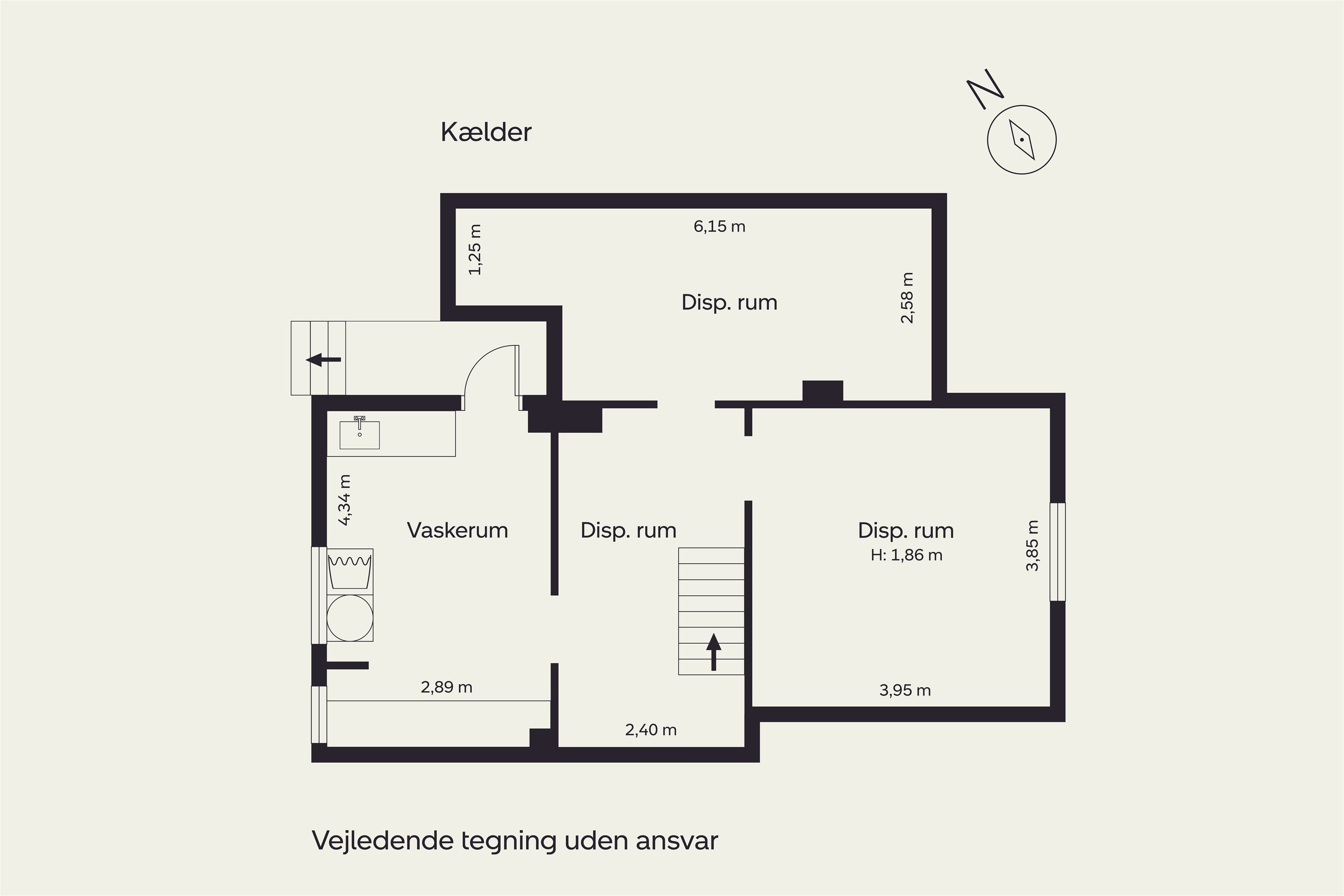 Plantegninger billede af Gudrunsvej 13, 1., 2920 Charlottenlund