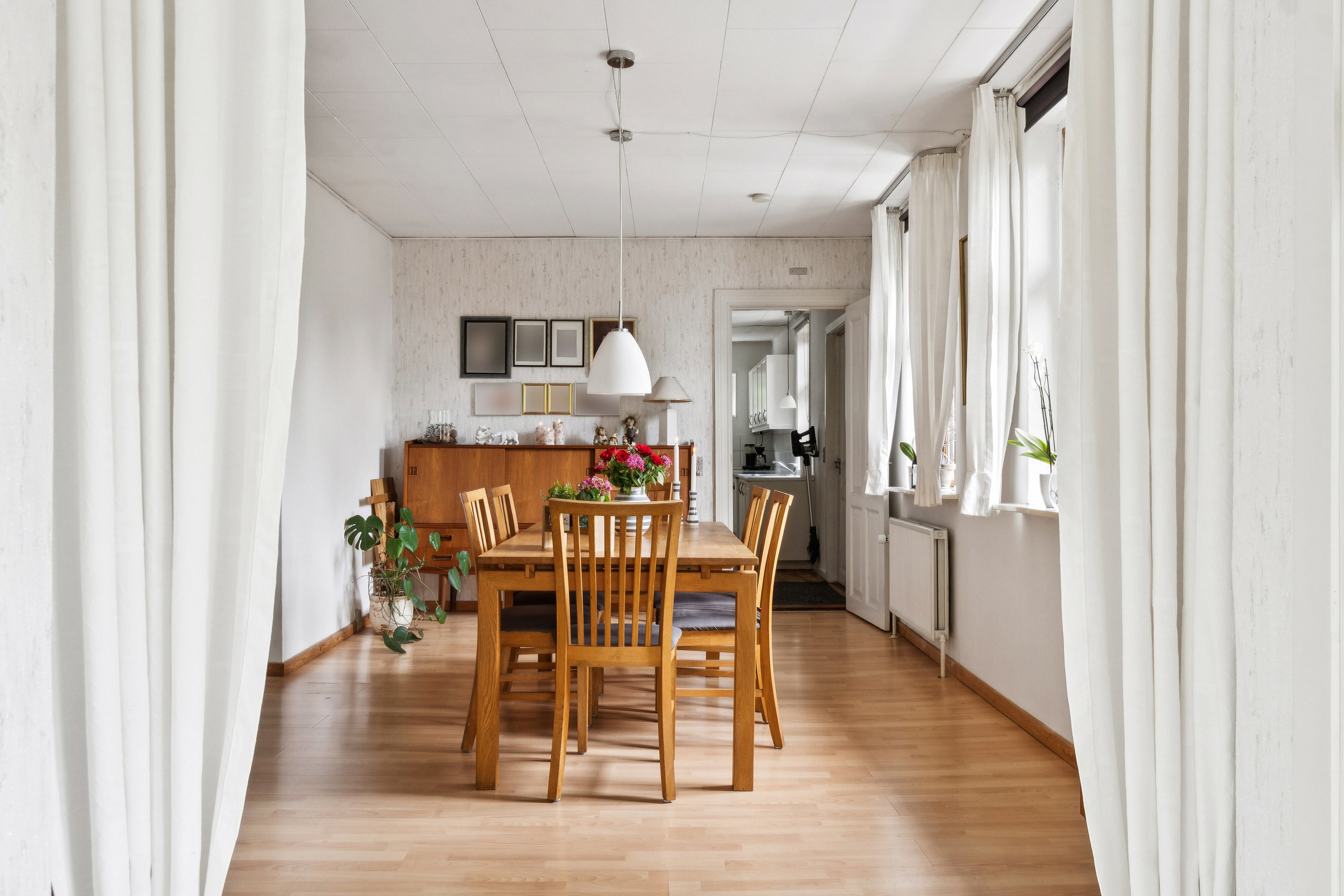 Fremhævet spisestue billede i fuldskærmstilstand. Billede af Nyvej 19, 4262 Sandved