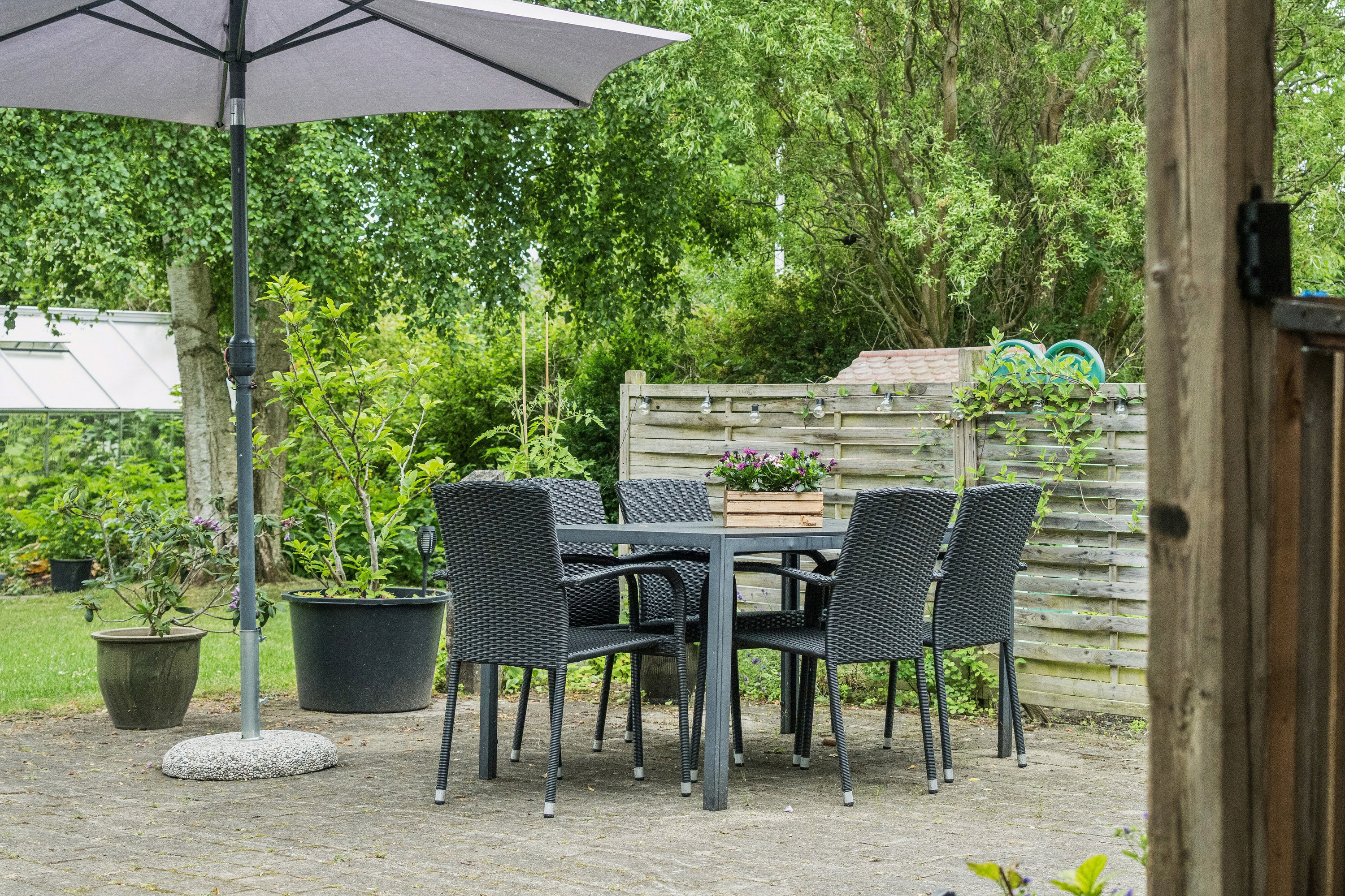 Fremhævet terrasse billede i fuldskærmstilstand. Billede af Nyvej 19, 4262 Sandved