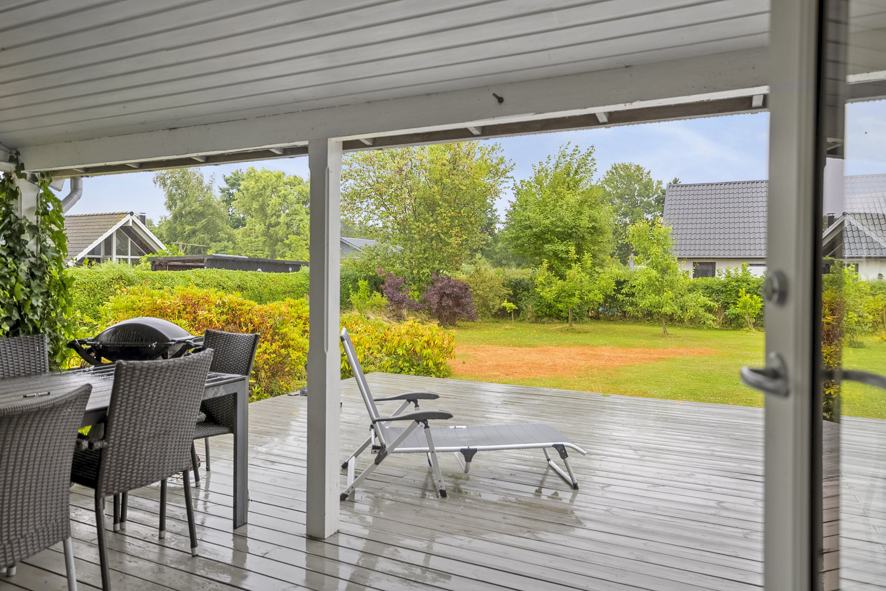 Fremhævet udsigt til terrasse billede i fuldskærmstilstand. Billede af Sjaggervolden 8, Frølunde Fed, 4220 Korsør