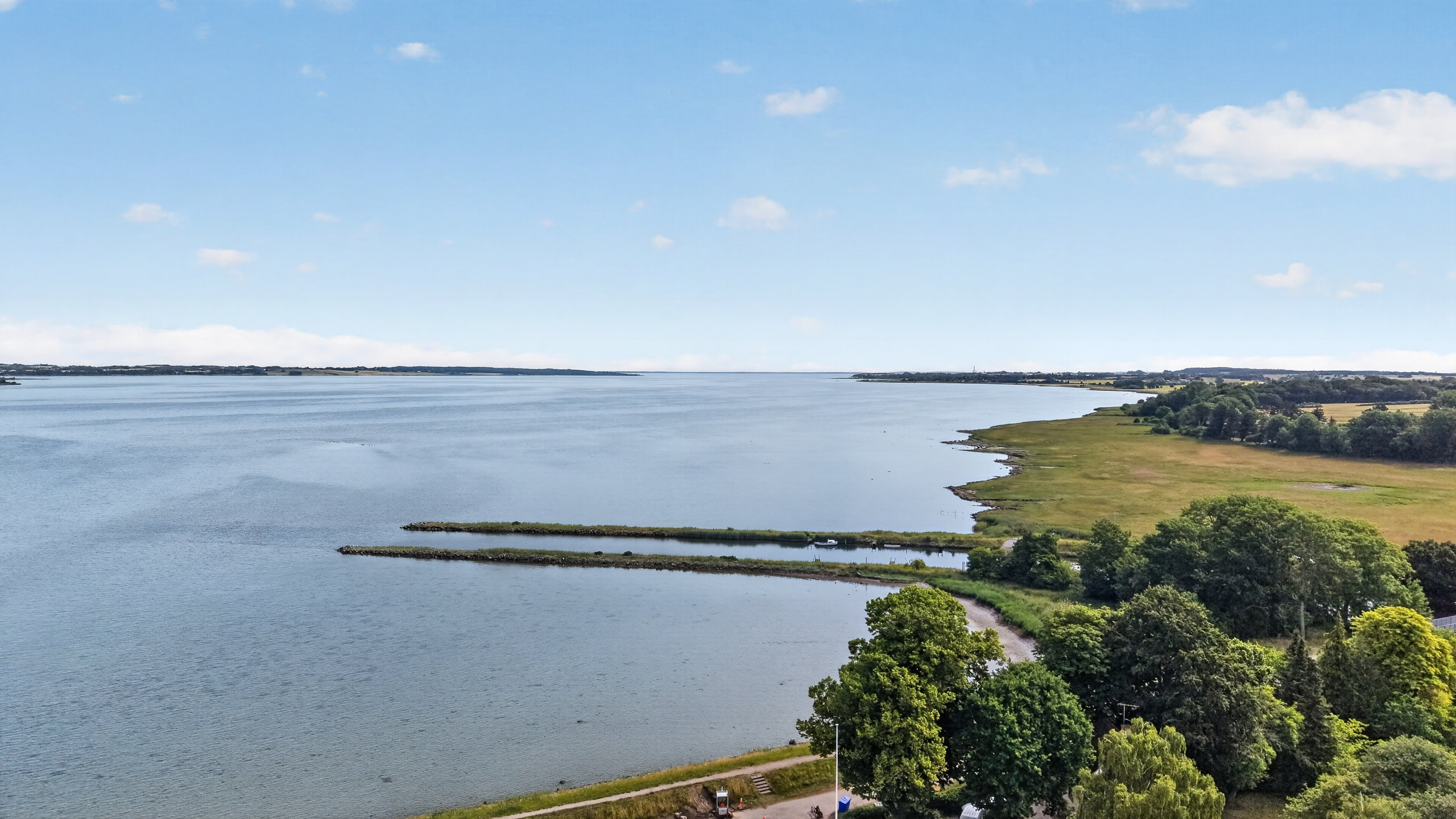 Fremhævet luftfoto billede i fuldskærmstilstand. Billede af Birkelien 3, Audebo, 4300 Holbæk
