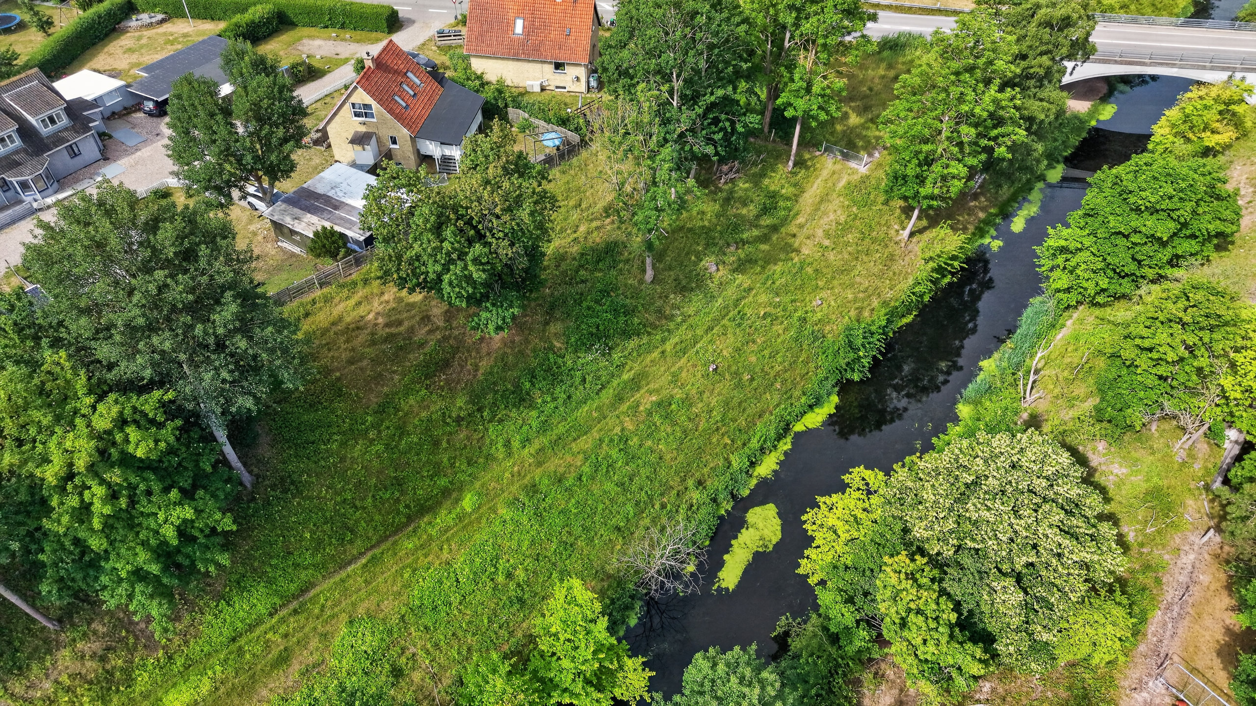 Fremhævet luftfoto billede i fuldskærmstilstand. Billede af Birkelien 3, Audebo, 4300 Holbæk