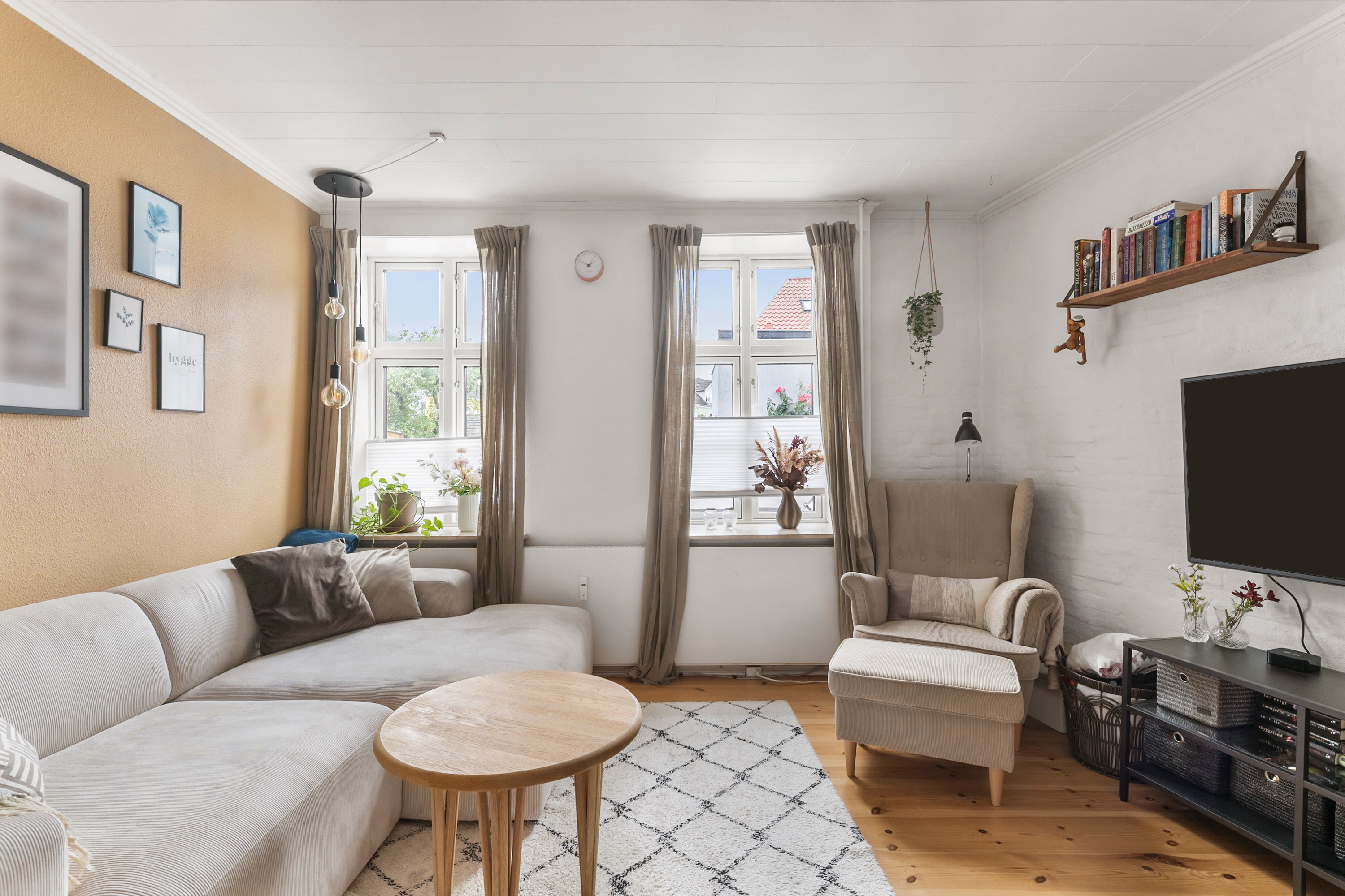 Fremhævet stue billede i fuldskærmstilstand. Billede af Jens Benzons Gade 54A, st., 5000 Odense C