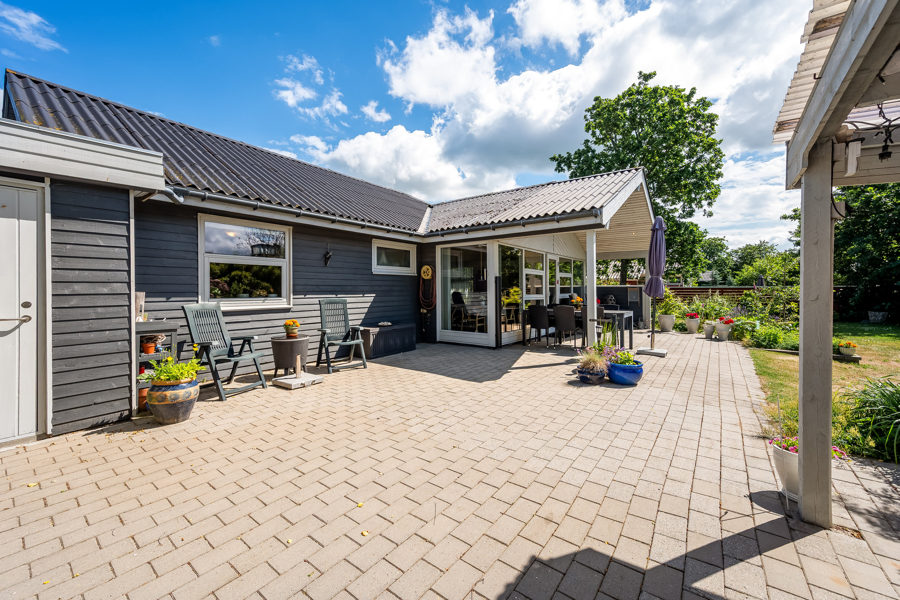 Fremhævet facade billede i fuldskærmstilstand. Billede af Fuutvej 14, Henneby, 6854 Henne