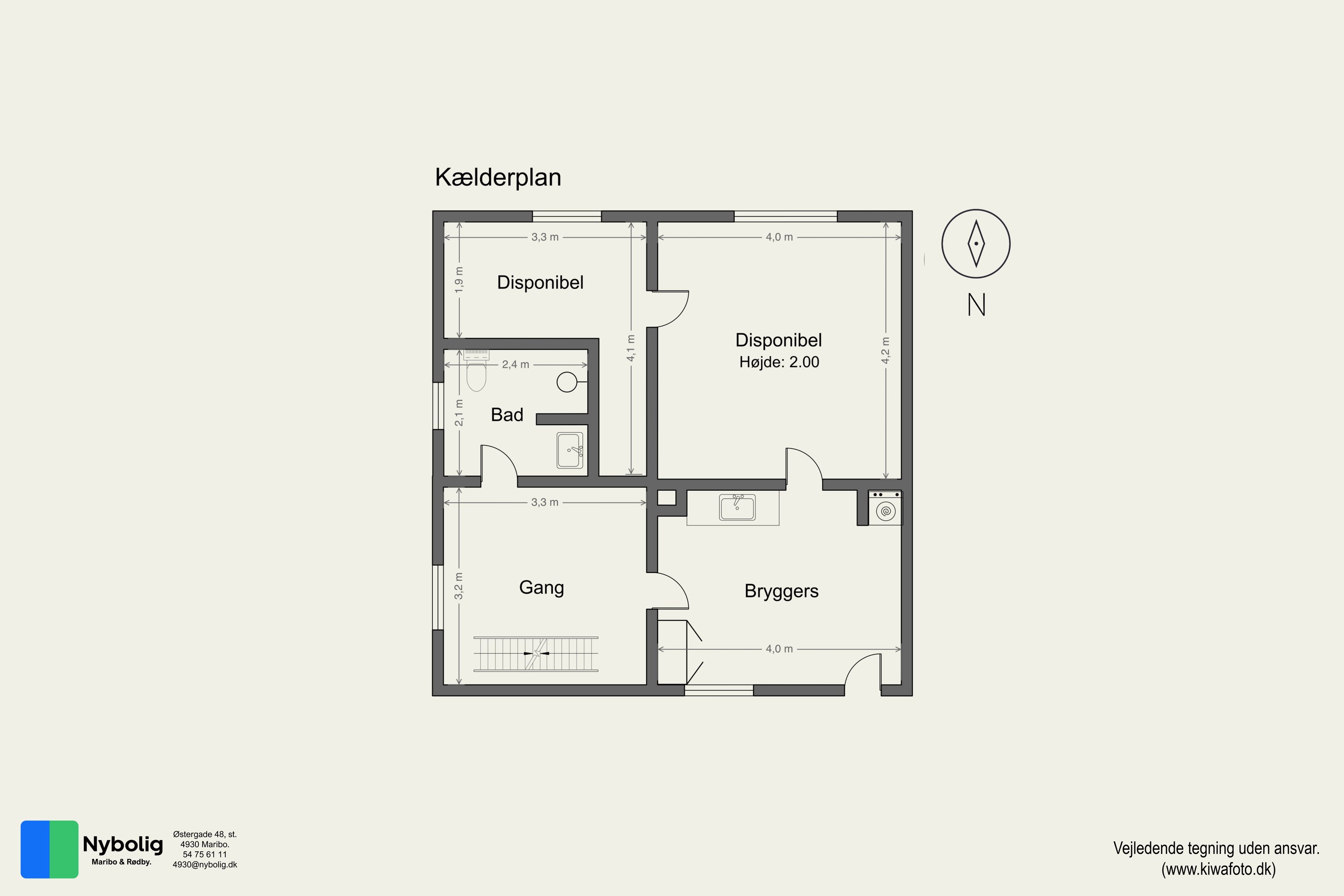 Plantegninger billede af Museumsgade 81, 4930 Maribo