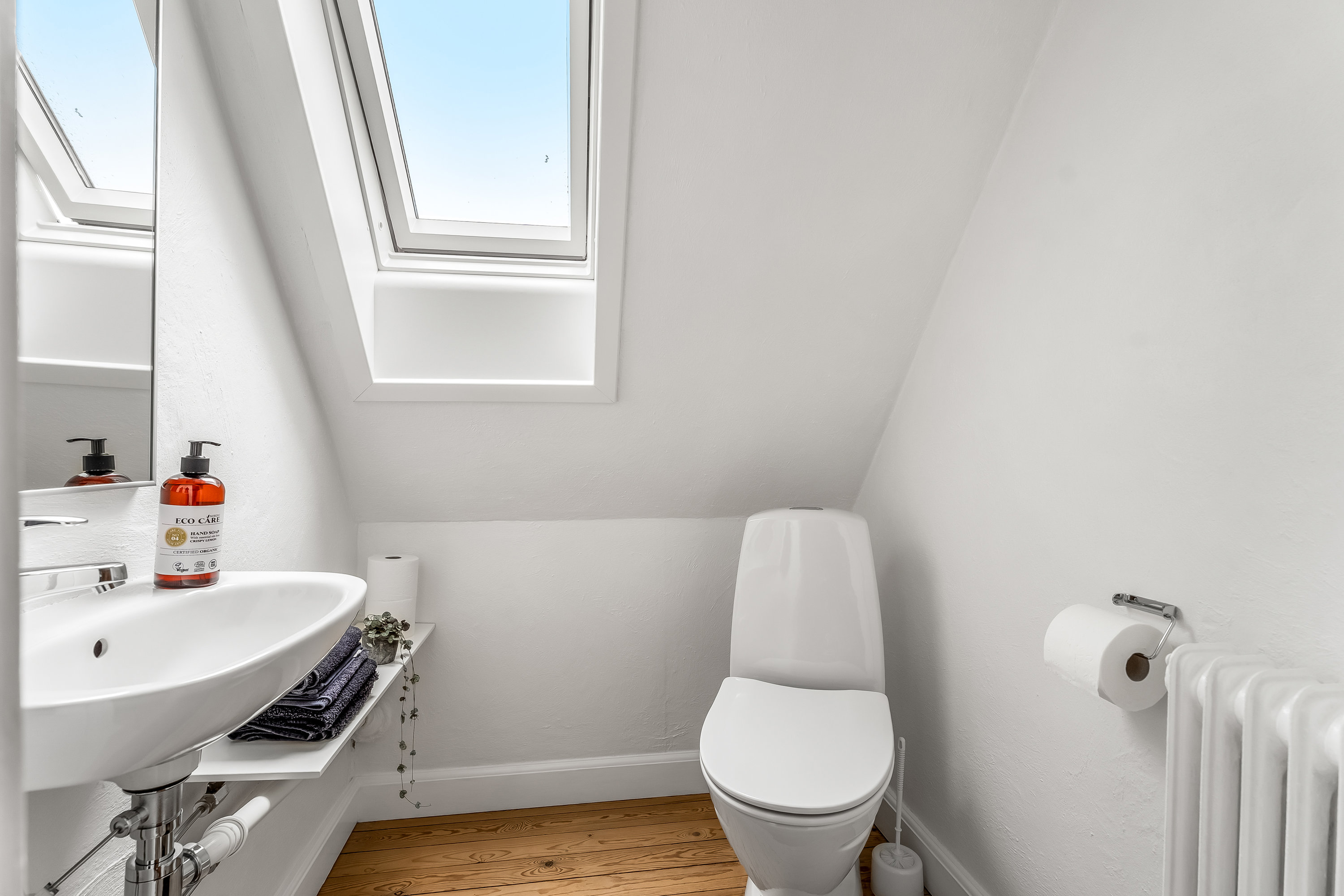 Fremhævet toilet billede i fuldskærmstilstand. Billede af Museumsgade 81, 4930 Maribo