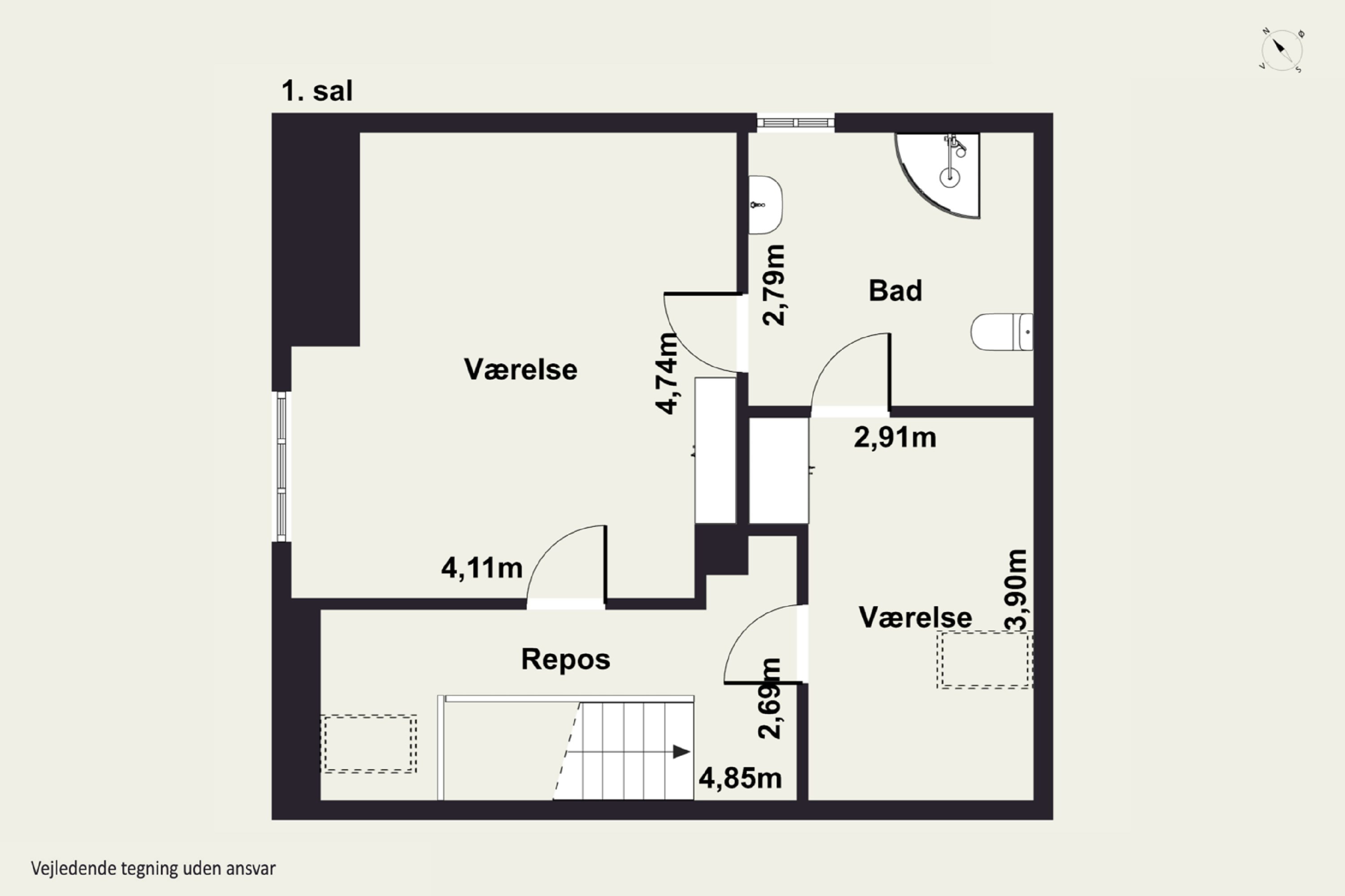 Plantegninger billede af Havnegade 70, 5900 Rudkøbing