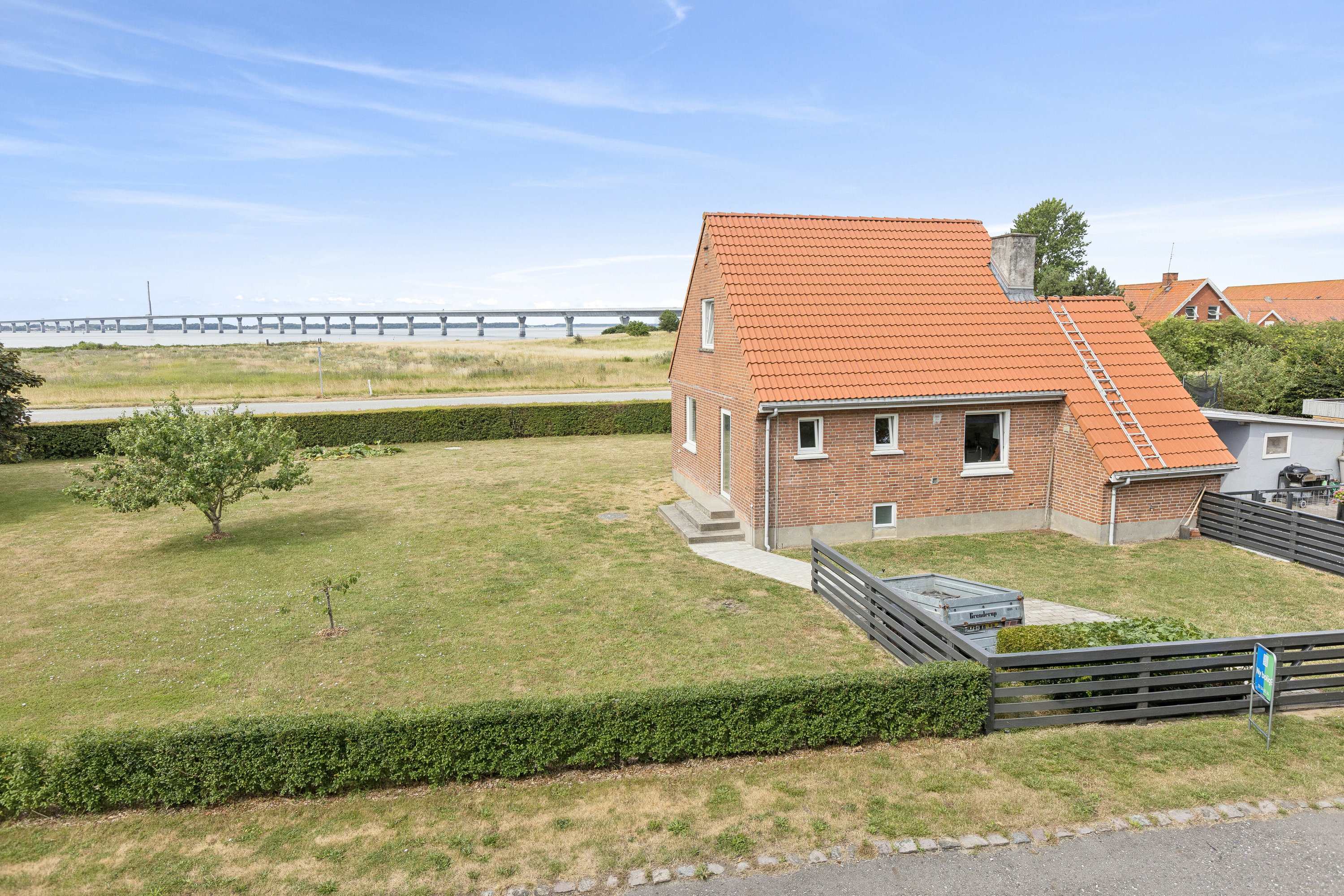 Fremhævet set fra vejen billede i fuldskærmstilstand. Billede af Maagevej 32, 4760 Vordingborg